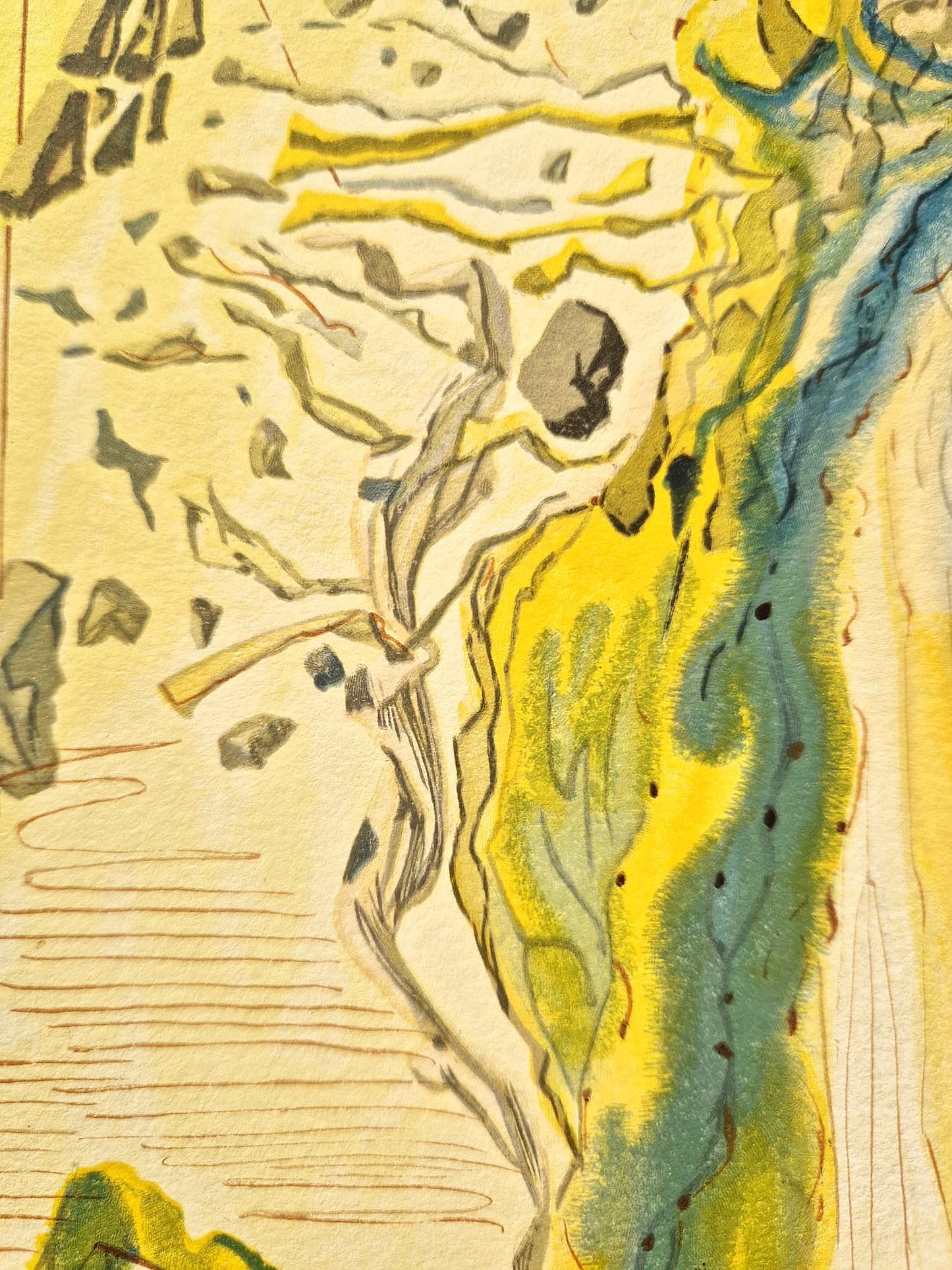 SALVADOR DALI - The Shine of Glorious Bodies (Dante - Divine Comedy) (Unframed)