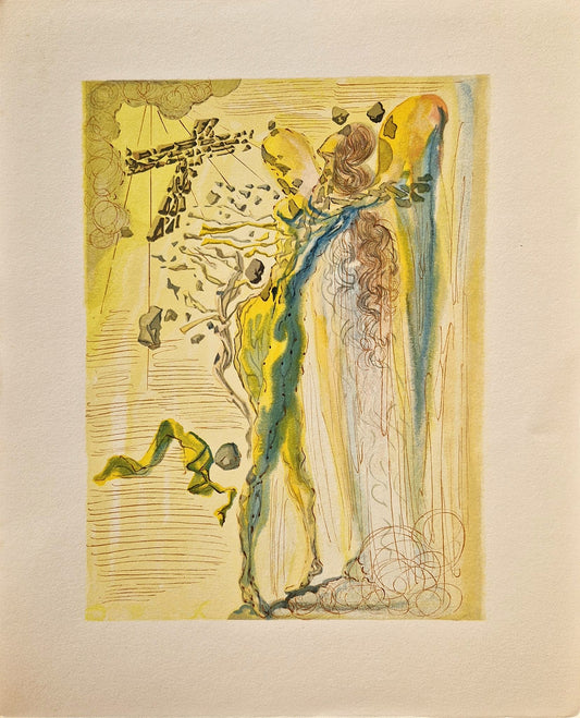 SALVADOR DALI - The Shine of Glorious Bodies (Dante - Divine Comedy) (Unframed)