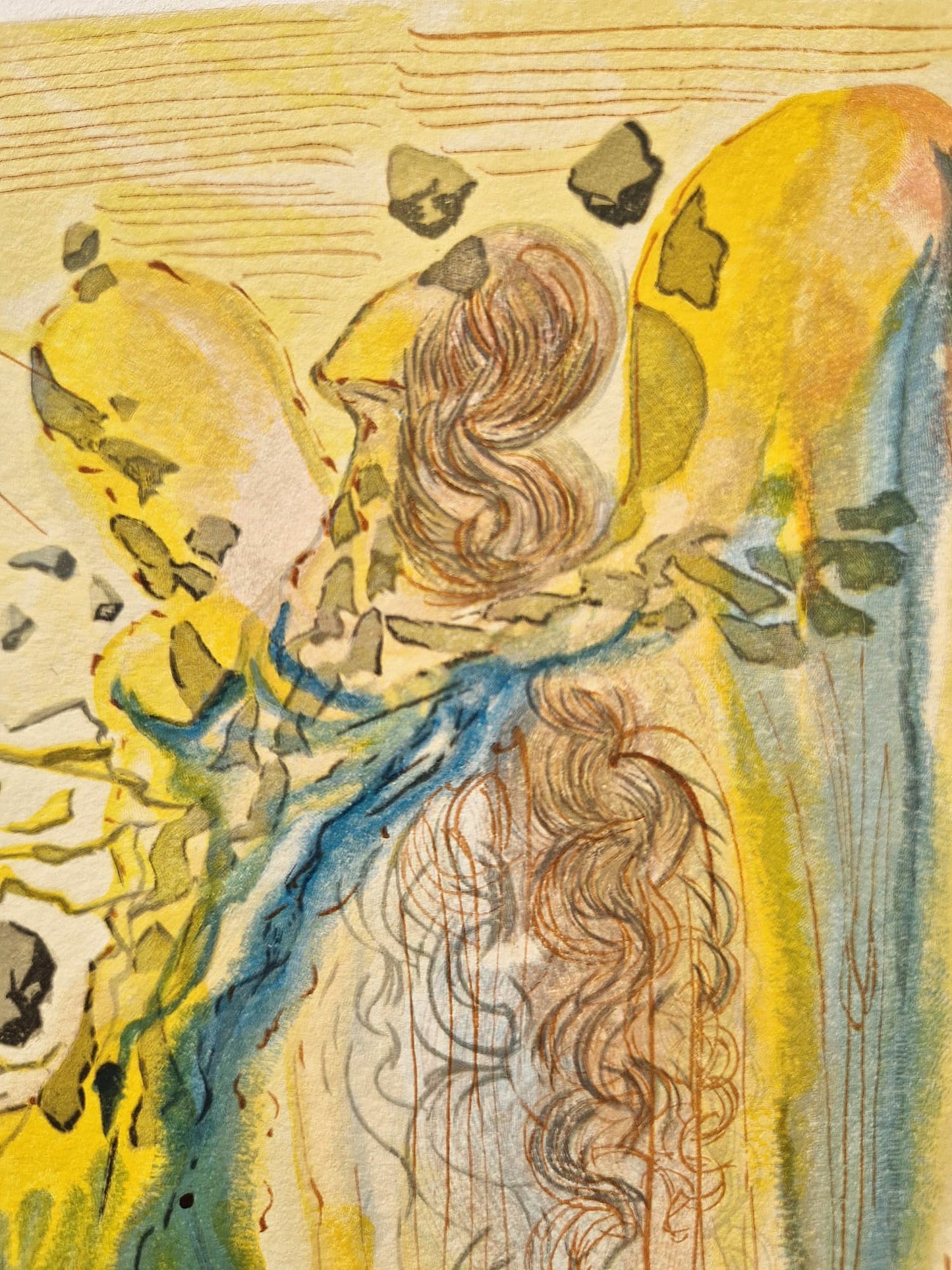 SALVADOR DALI - The Shine of Glorious Bodies (Dante - Divine Comedy) (Unframed)