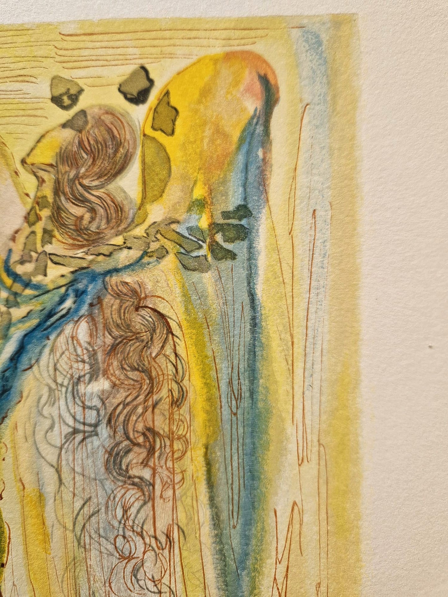 SALVADOR DALI - The Shine of Glorious Bodies (Dante - Divine Comedy) (Unframed)