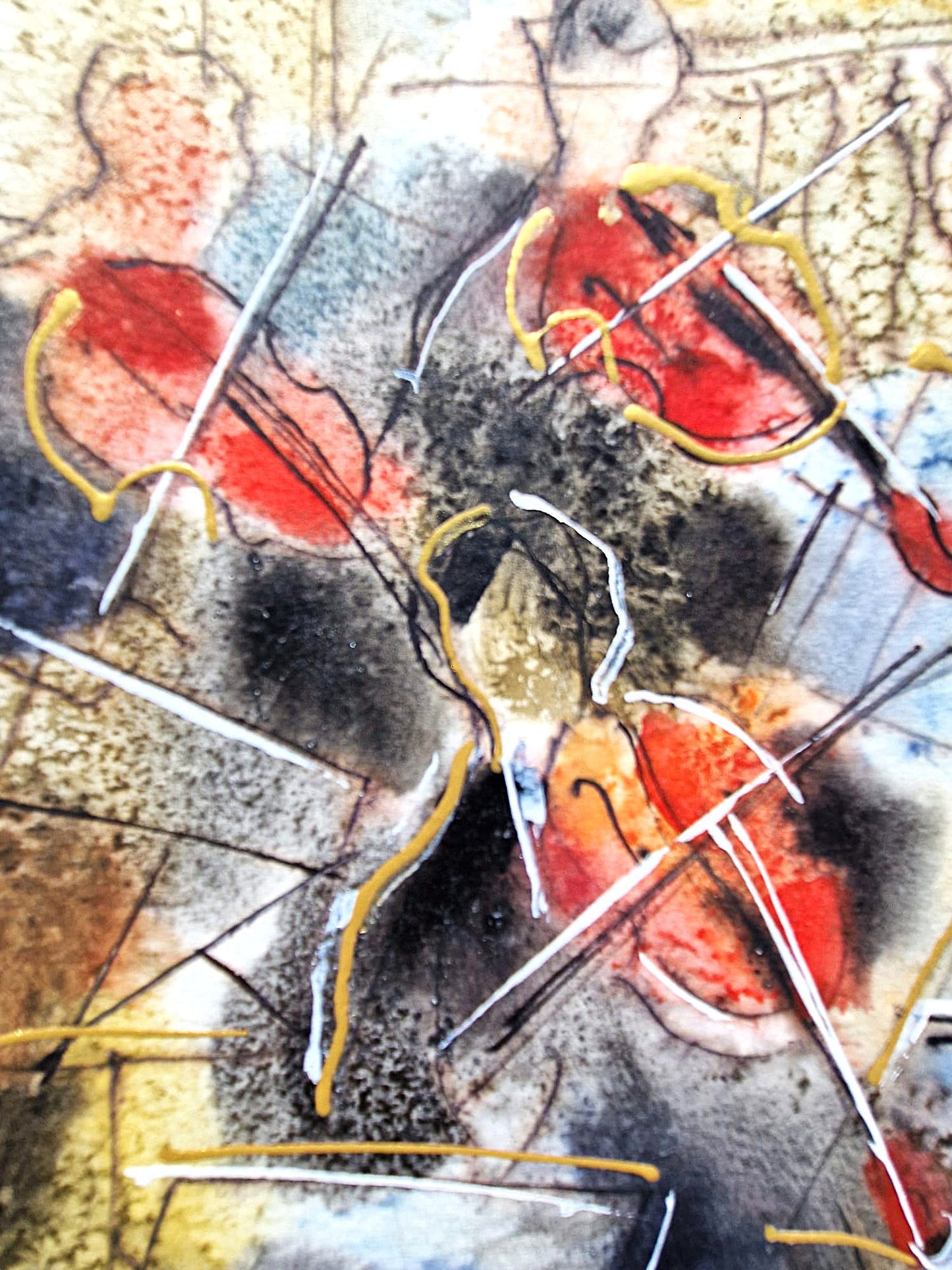 MICHAEL ROZENVAIN - Conductor & Musicians (UNIQUE - Watercolor) (Unframed)