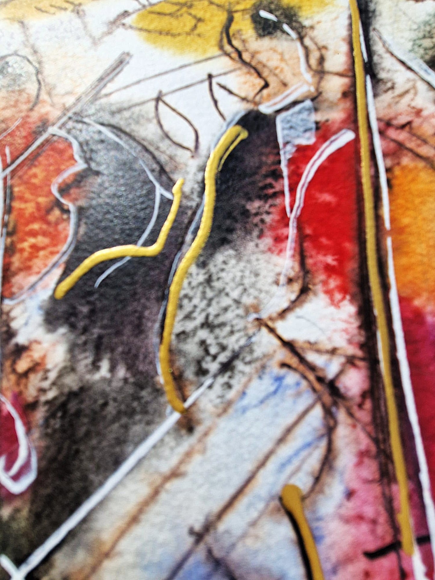 MICHAEL ROZENVAIN - Conductor & Musicians (UNIQUE - Watercolor) (Unframed)