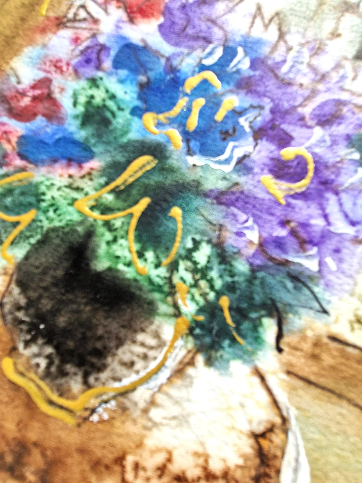 MICHAEL ROZENVAIN - Musical Florence (UNIQUE - Watercolor) (Unframed)