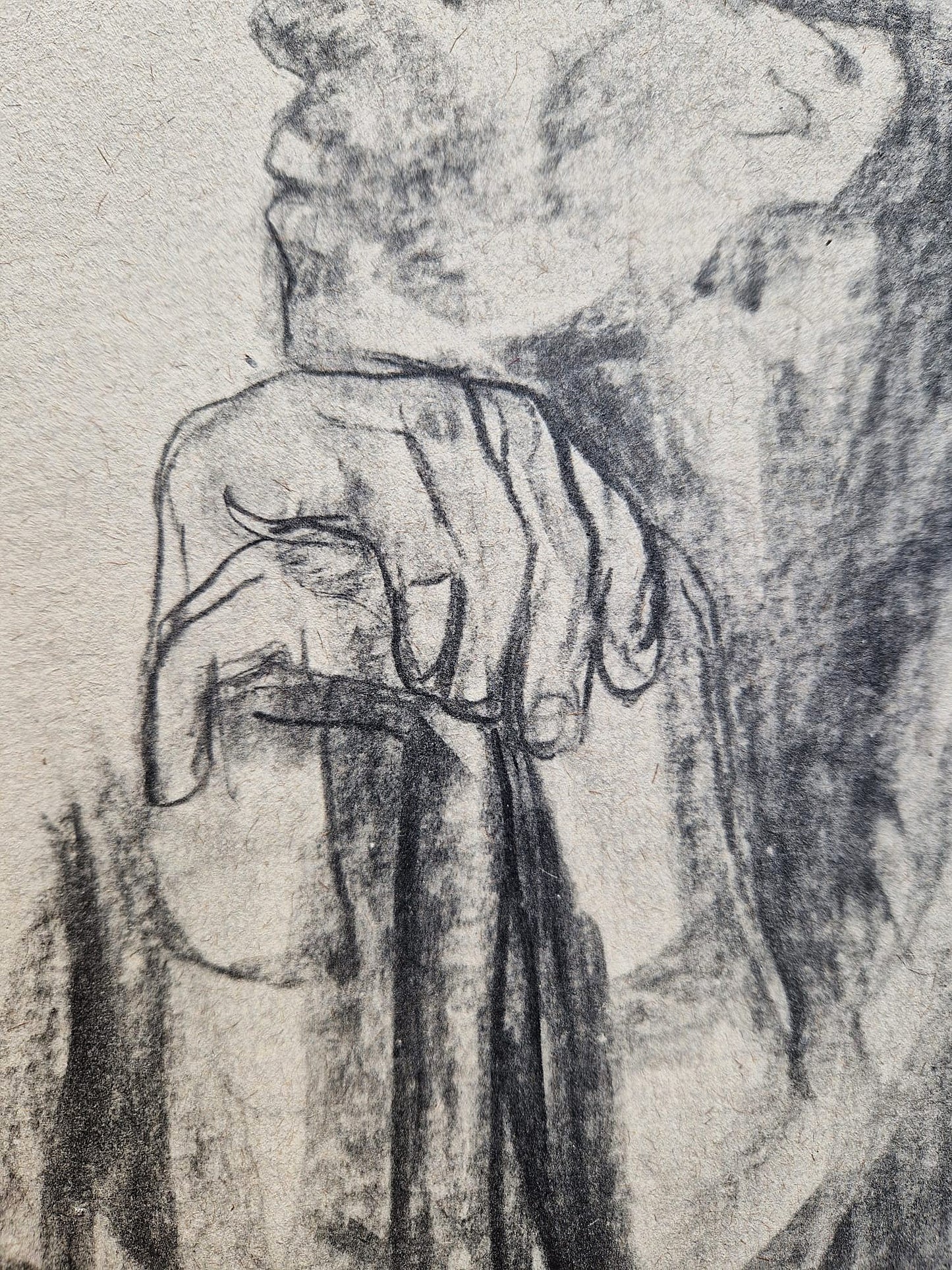 Käthe Kollwitz - Study for Professor Breyfig's Gravestone (Unframed), High-Quality Collotype Print