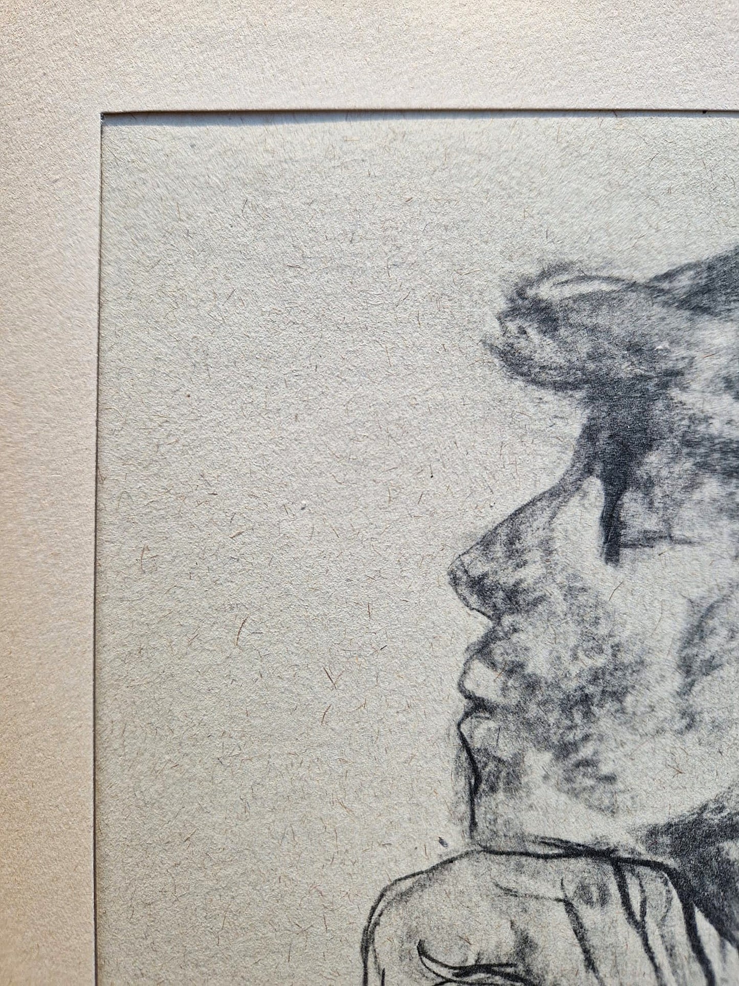 Käthe Kollwitz - Study for Professor Breyfig's Gravestone (Unframed), High-Quality Collotype Print