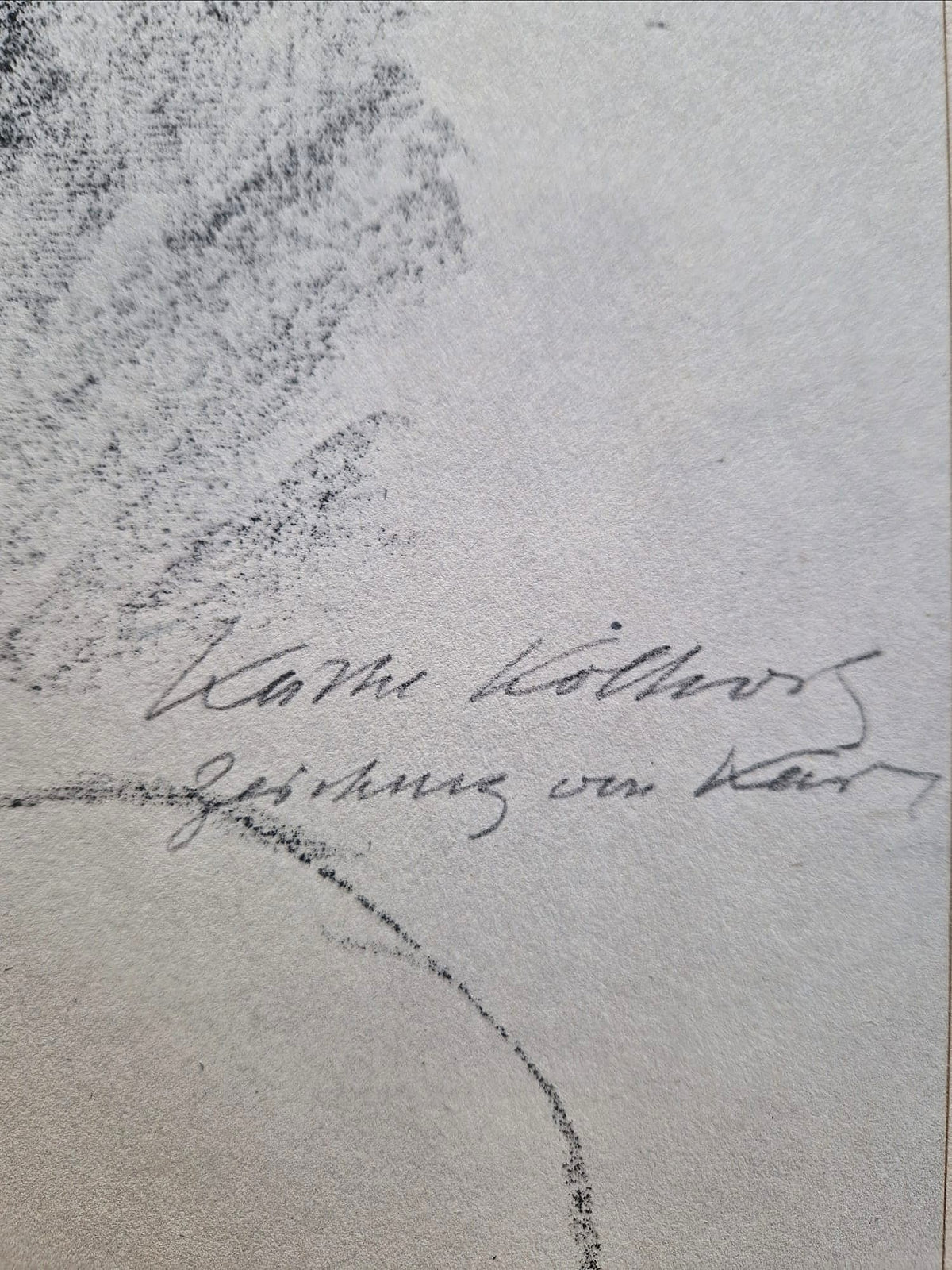 Käthe Kollwitz – Portrét Karla Kollwitza (nerámované), vysokokvalitná kolotypia (print)