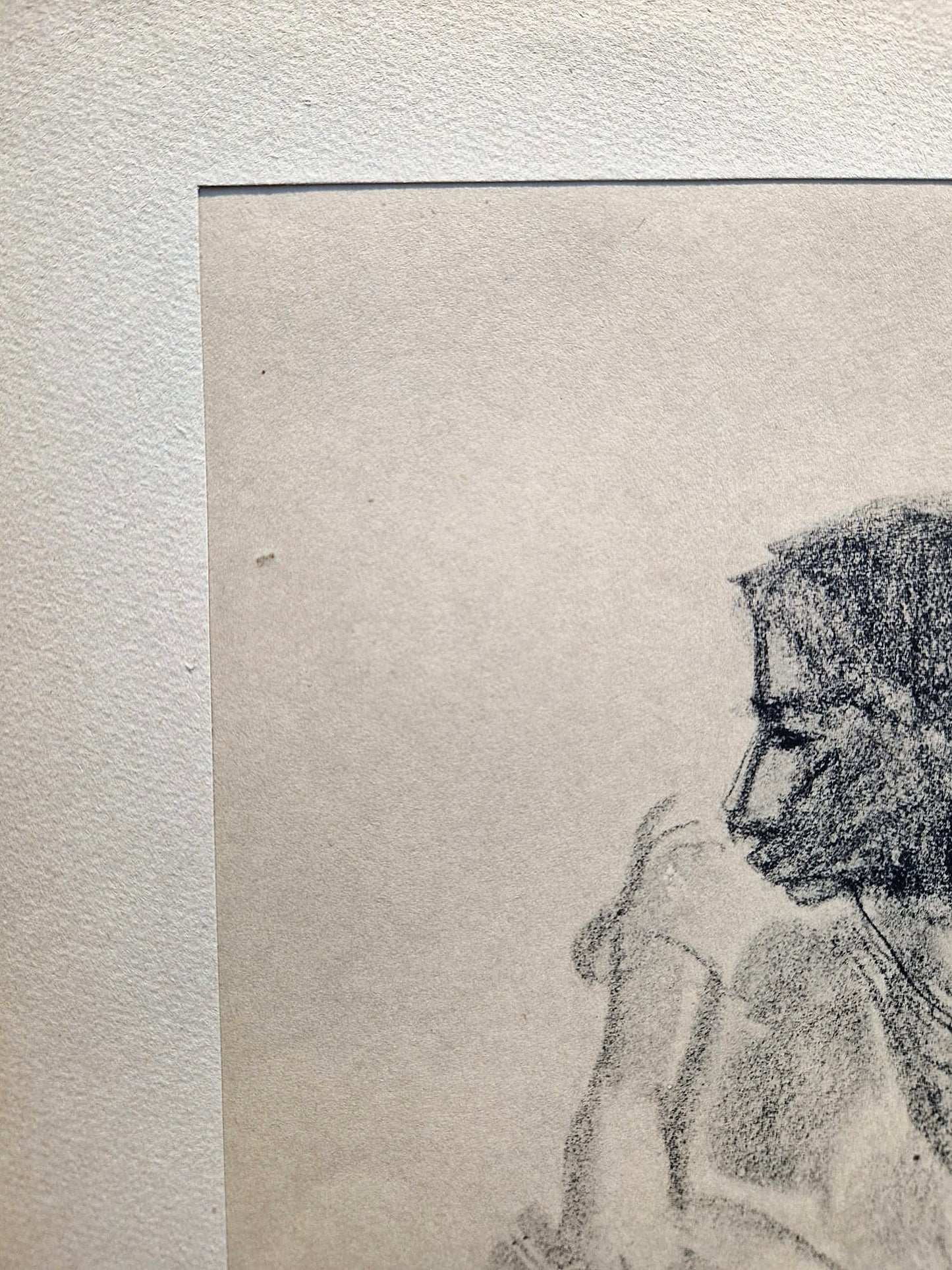 Käthe Kollwitz - Rodina (nerámovaná), vysokokvalitná kolotypia