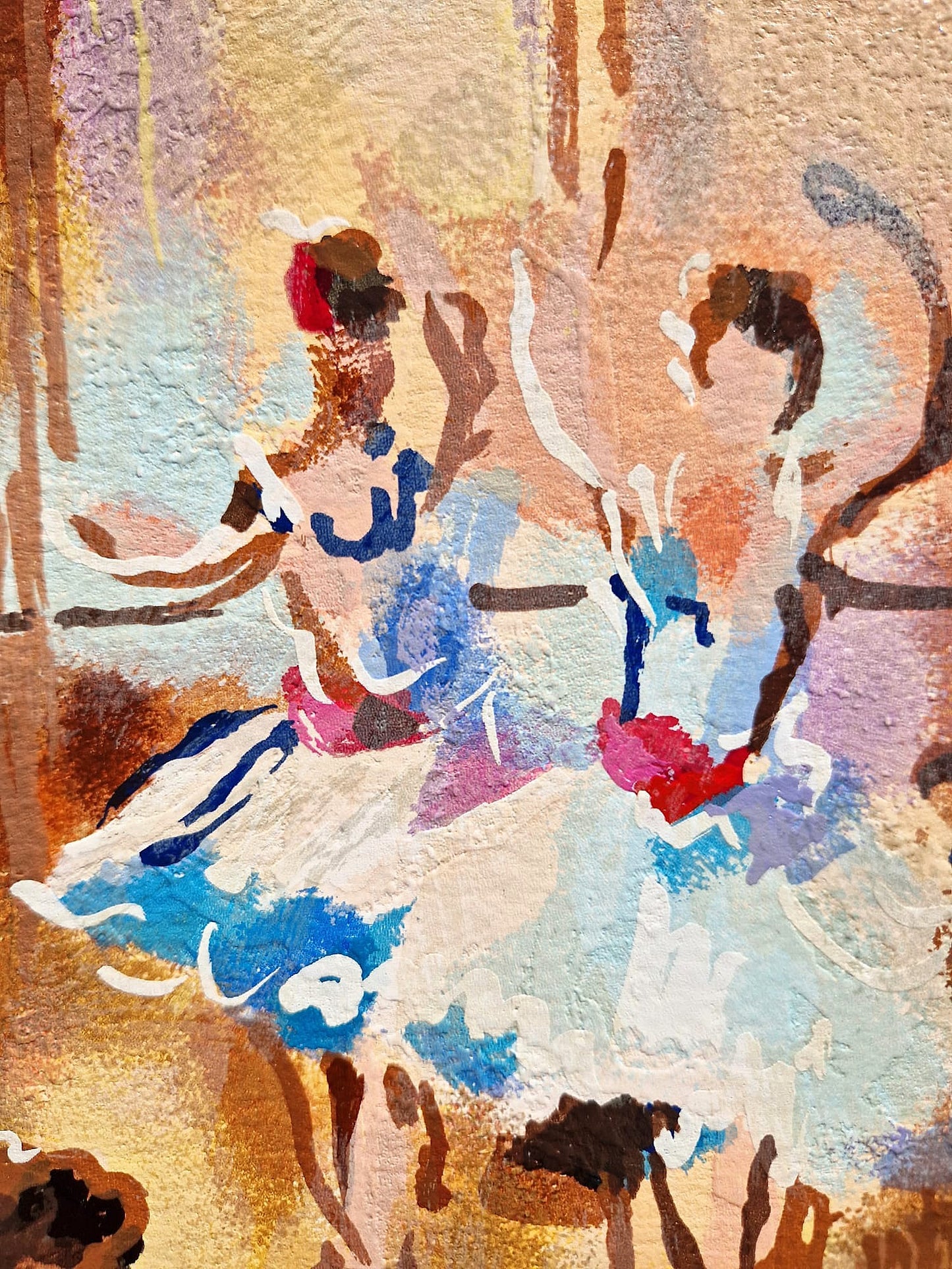 MICHAEL ROZENVAIN - Melodie Ballerina (Nerámovaná) Sieťotlač