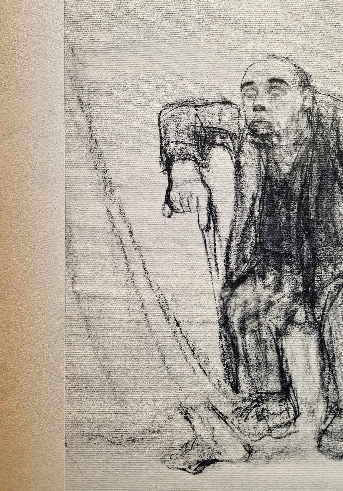 Käthe Kollwitz – Konrad, Volanie smrti (bez rámu), vysokokvalitná kolotypia