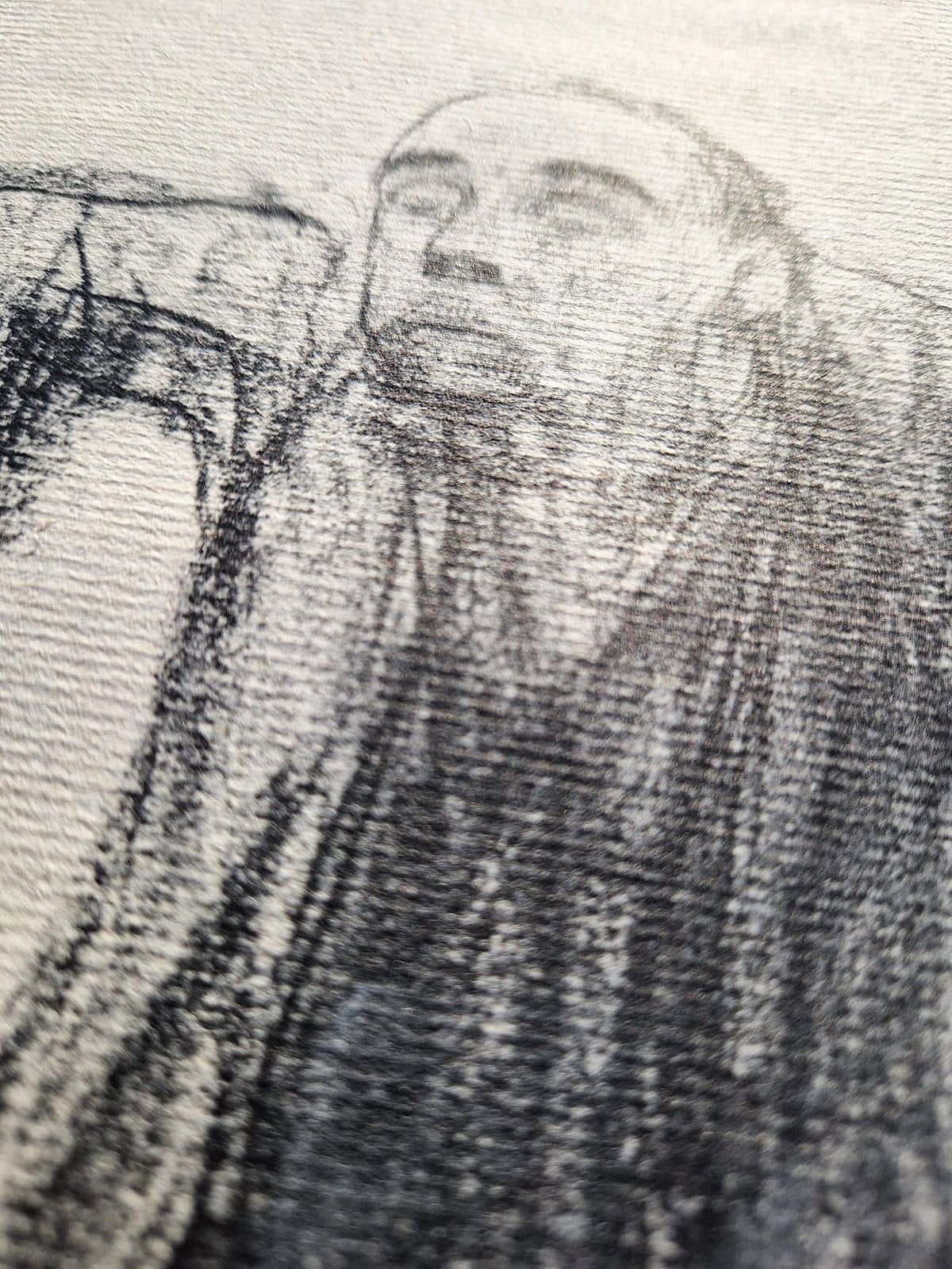Käthe Kollwitz – Konrad, Volanie smrti (bez rámu), vysokokvalitná kolotypia