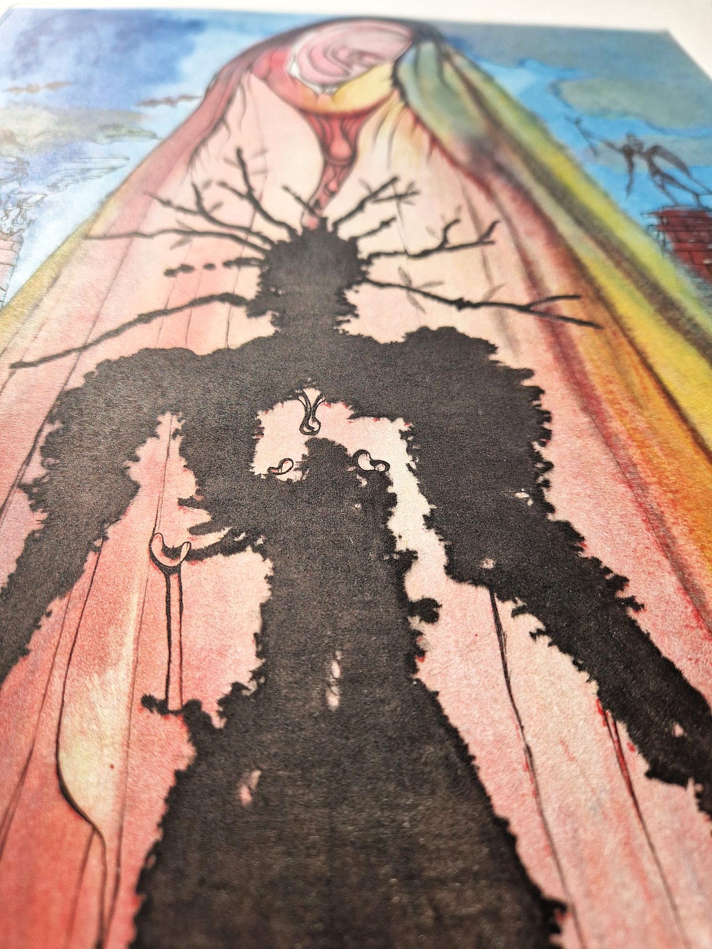SALVADOR DALI - The Ghost Tells the Story of the Murder (Hamlet Suite) (DISCOUNT!) (Unframed), Etching