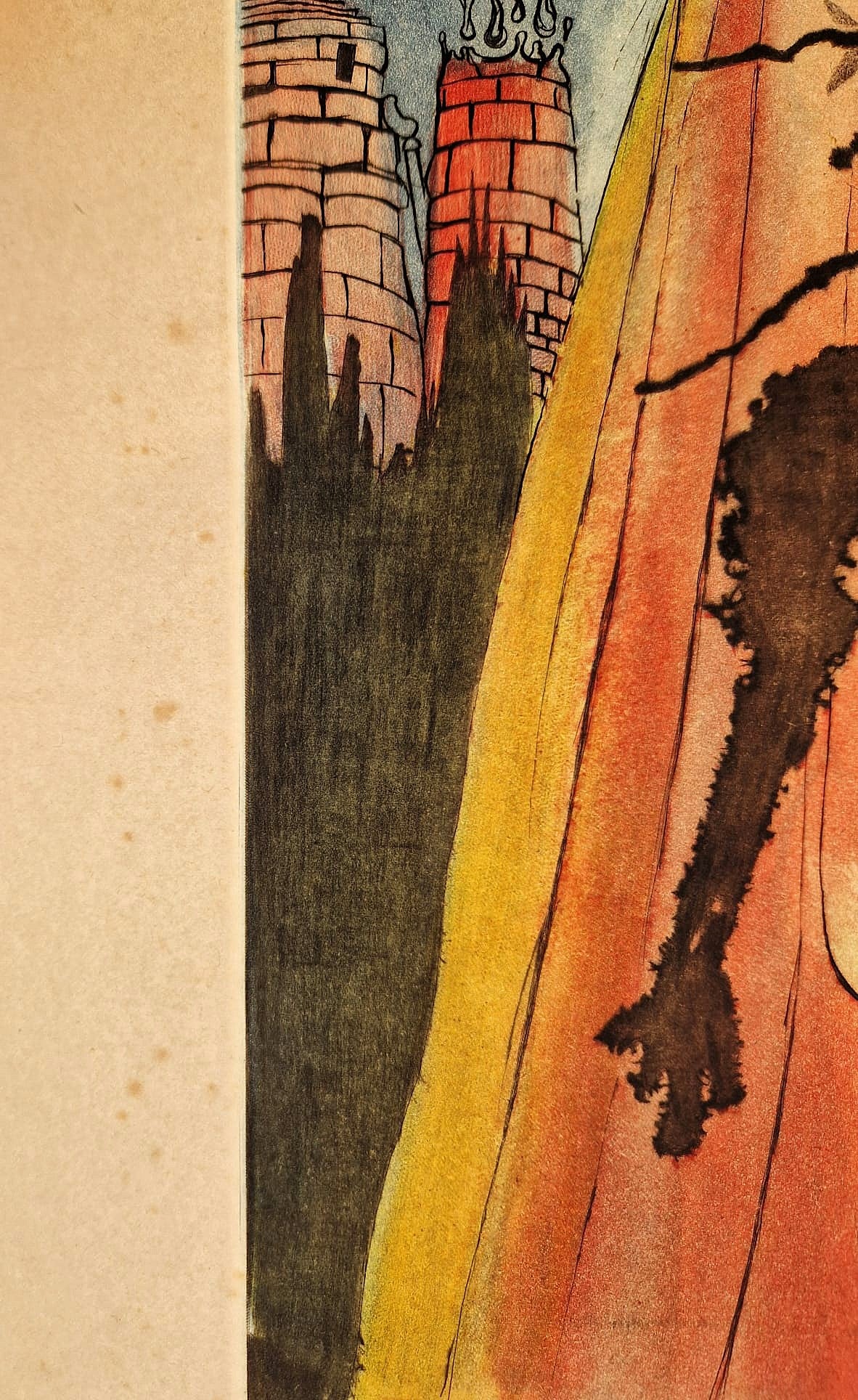 SALVADOR DALI - The Ghost Tells the Story of the Murder (Hamlet Suite) (DISCOUNT!) (Unframed), Etching