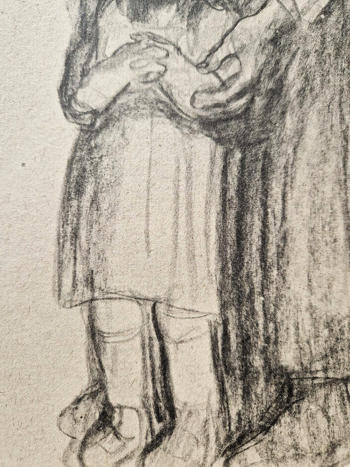 Käthe Kollwitz - Matka ochranná (bez rámu), vysokokvalitná kolotypia