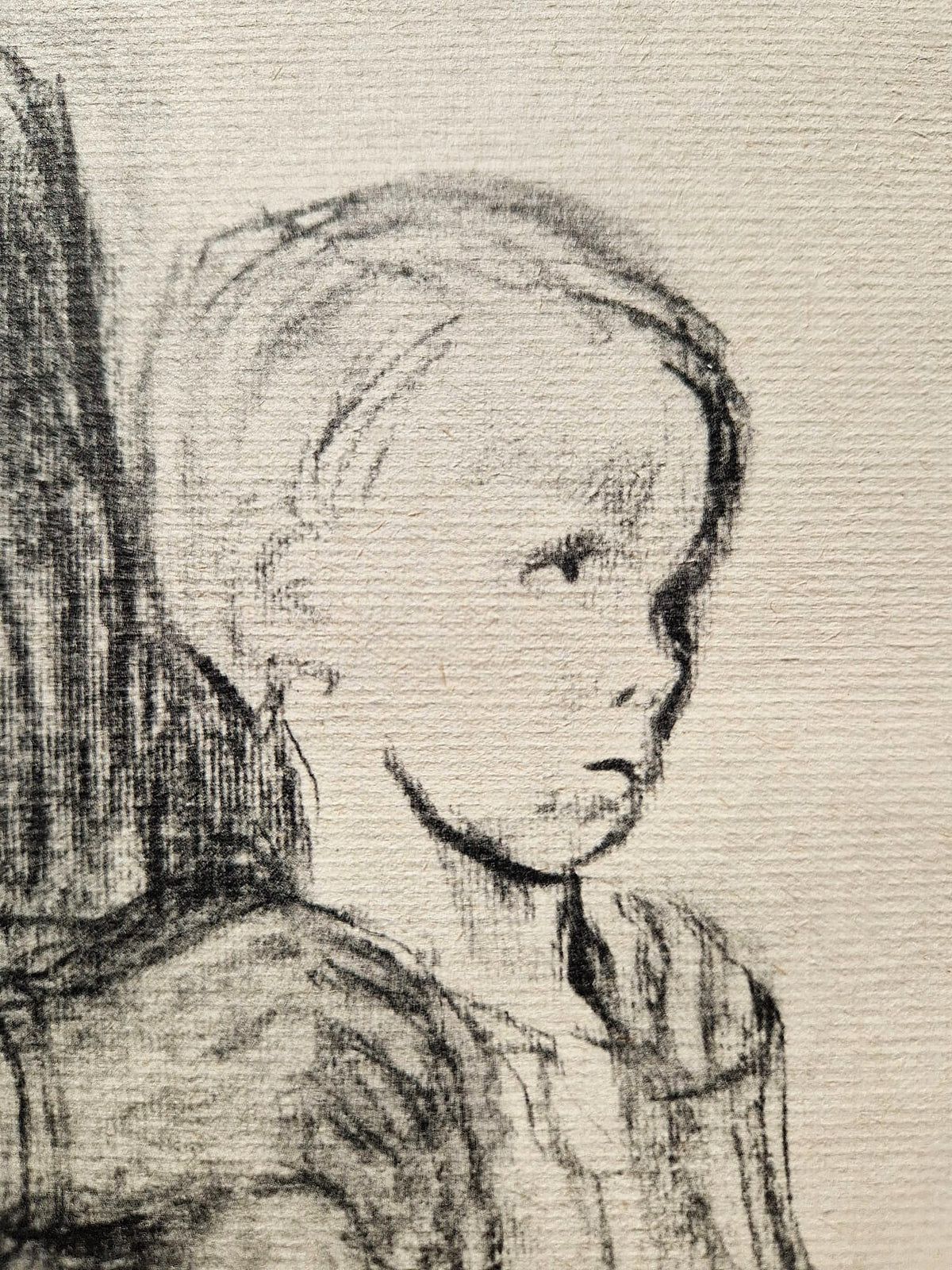 Käthe Kollwitz - Mother with boy (Unframed), High-Quality Collotype Print