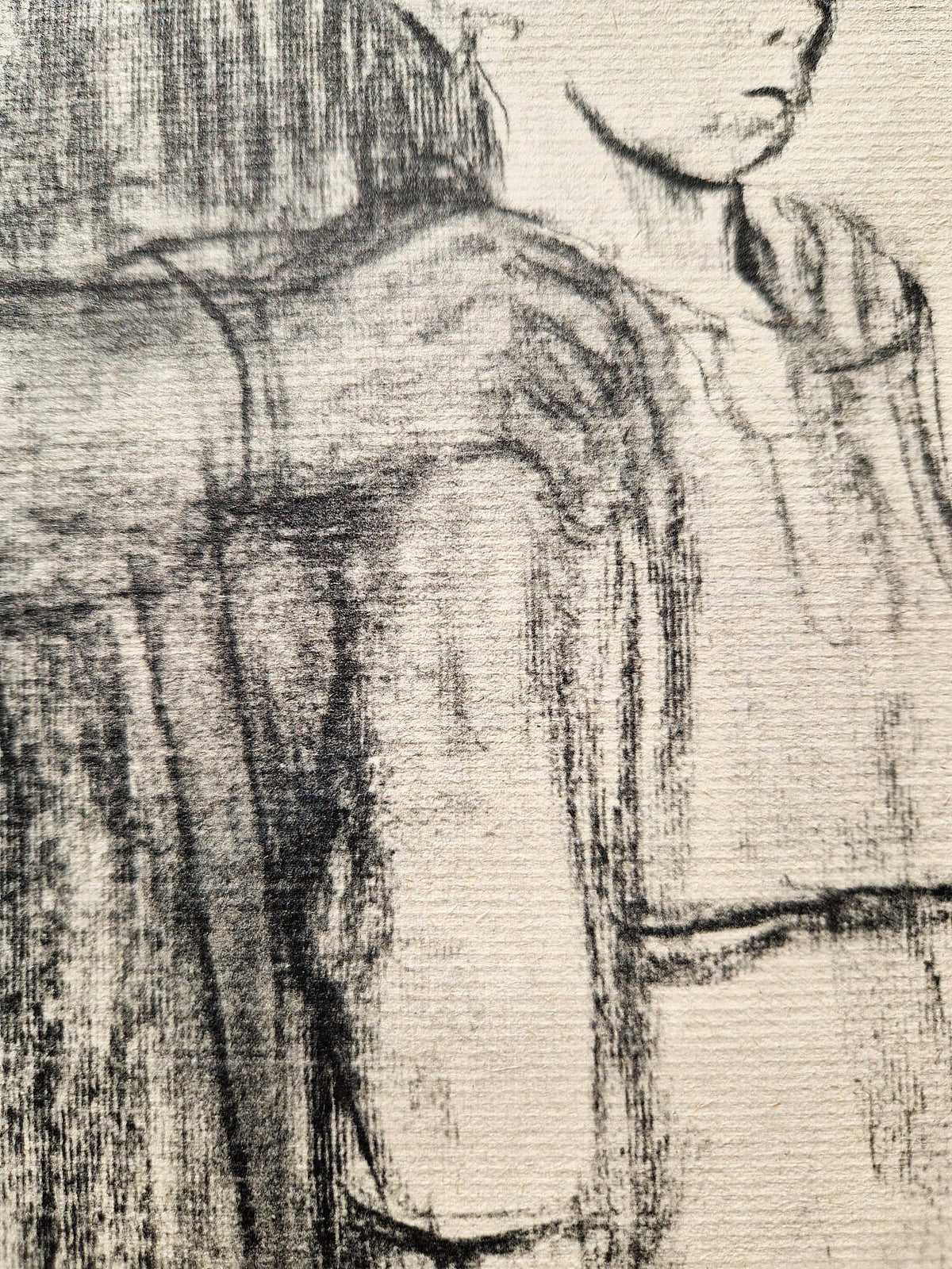 Käthe Kollwitz - Mother with boy (Unframed), High-Quality Collotype Print