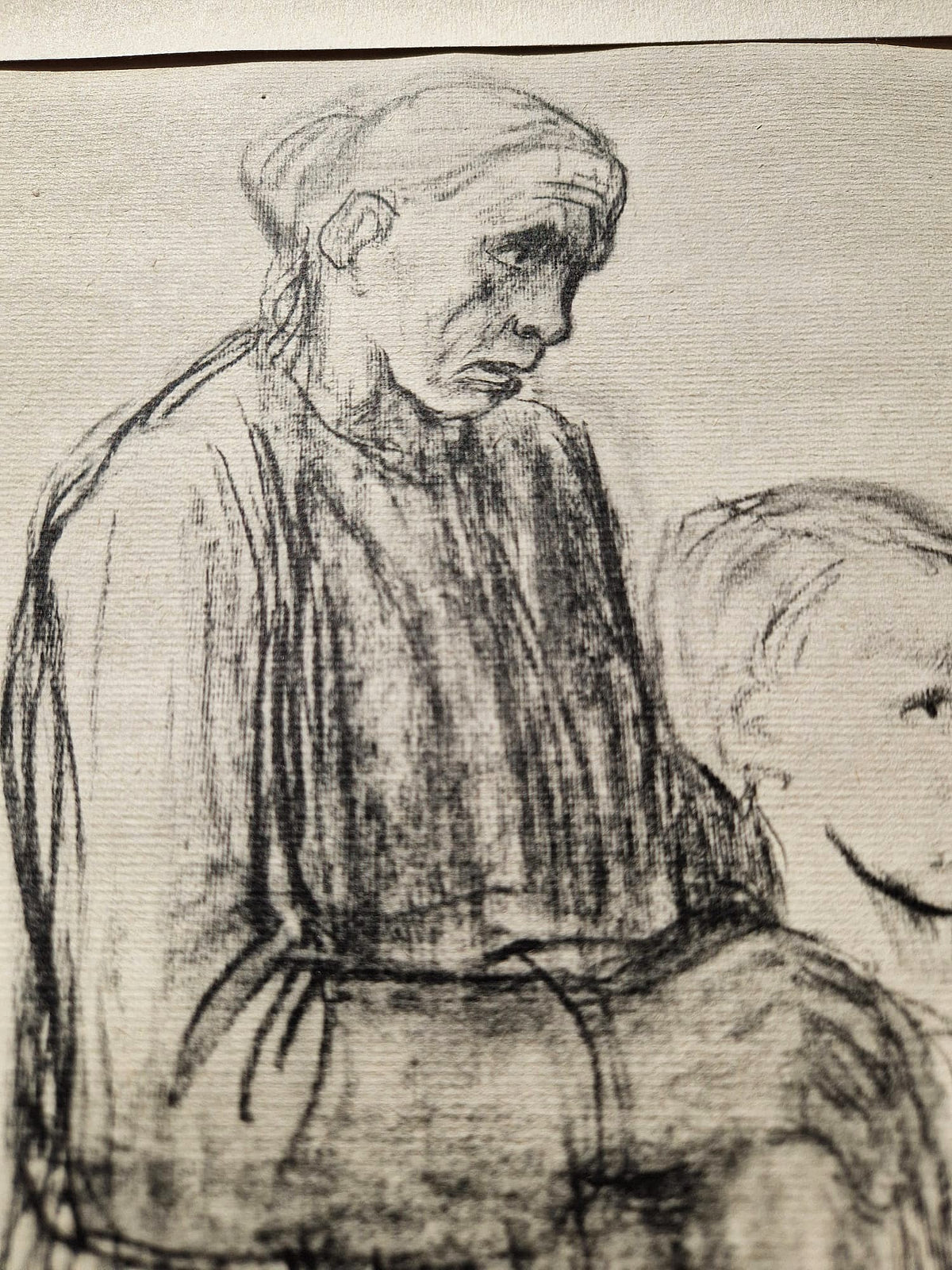Käthe Kollwitz - Mother with boy (Unframed), High-Quality Collotype Print