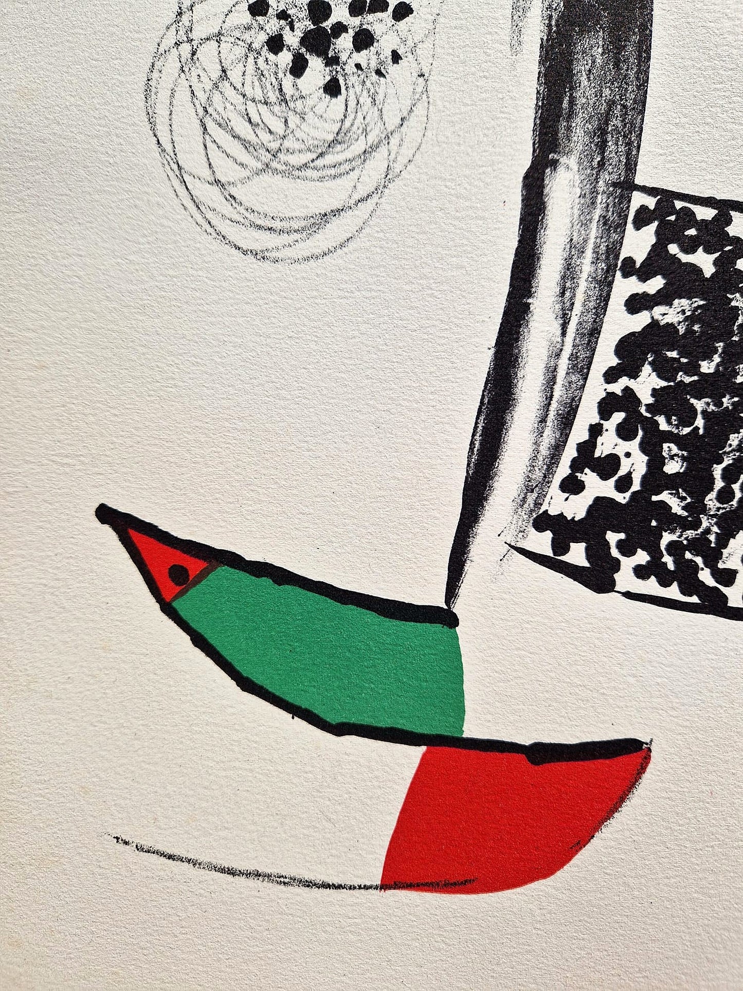 JOAN MIRO- Hommage à la Rue Blomet (DISCOUNT!) (Unframed) Lithograph
