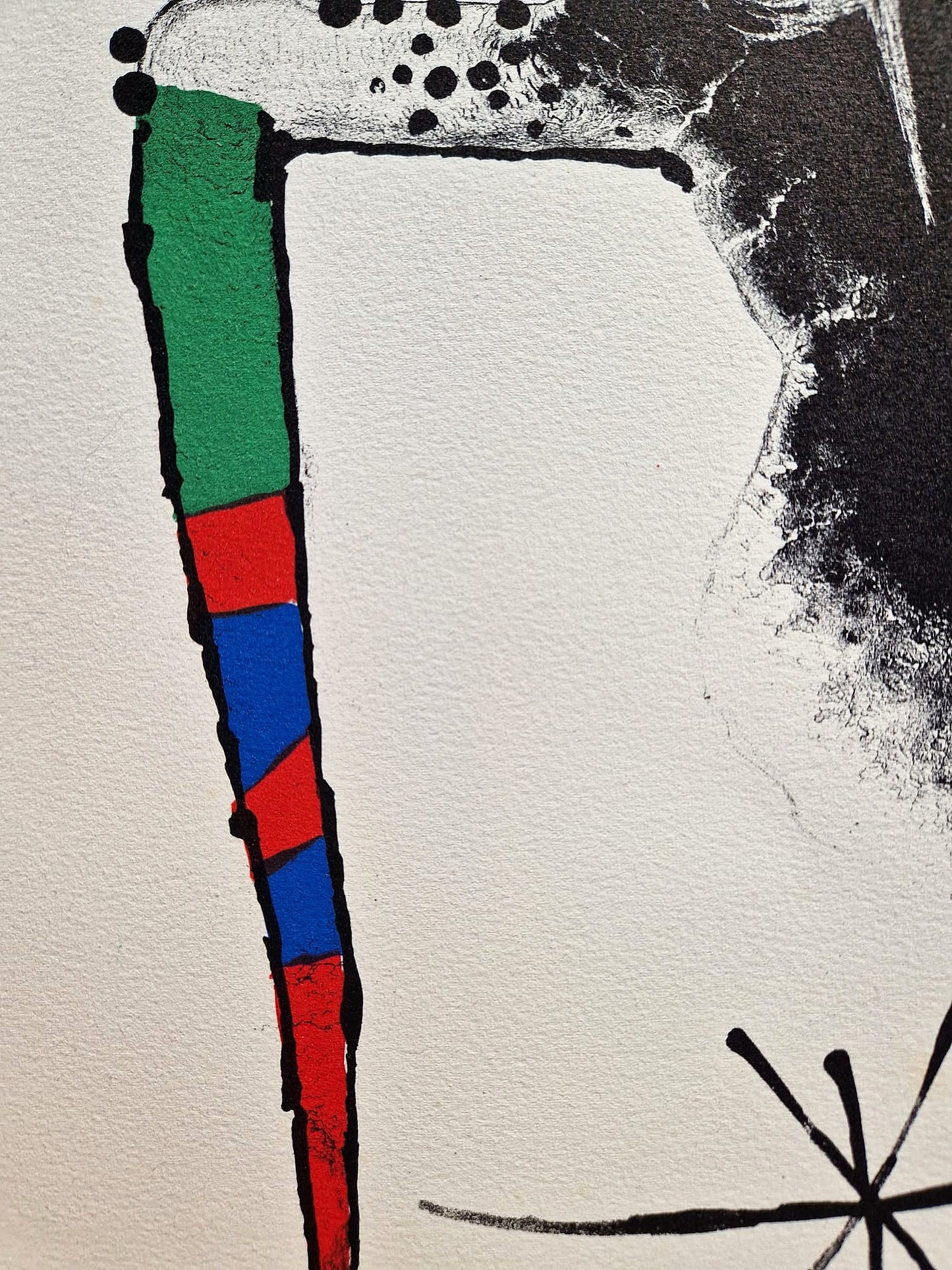 JOAN MIRO- Hommage à la Rue Blomet (DISCOUNT!) (Unframed) Lithograph