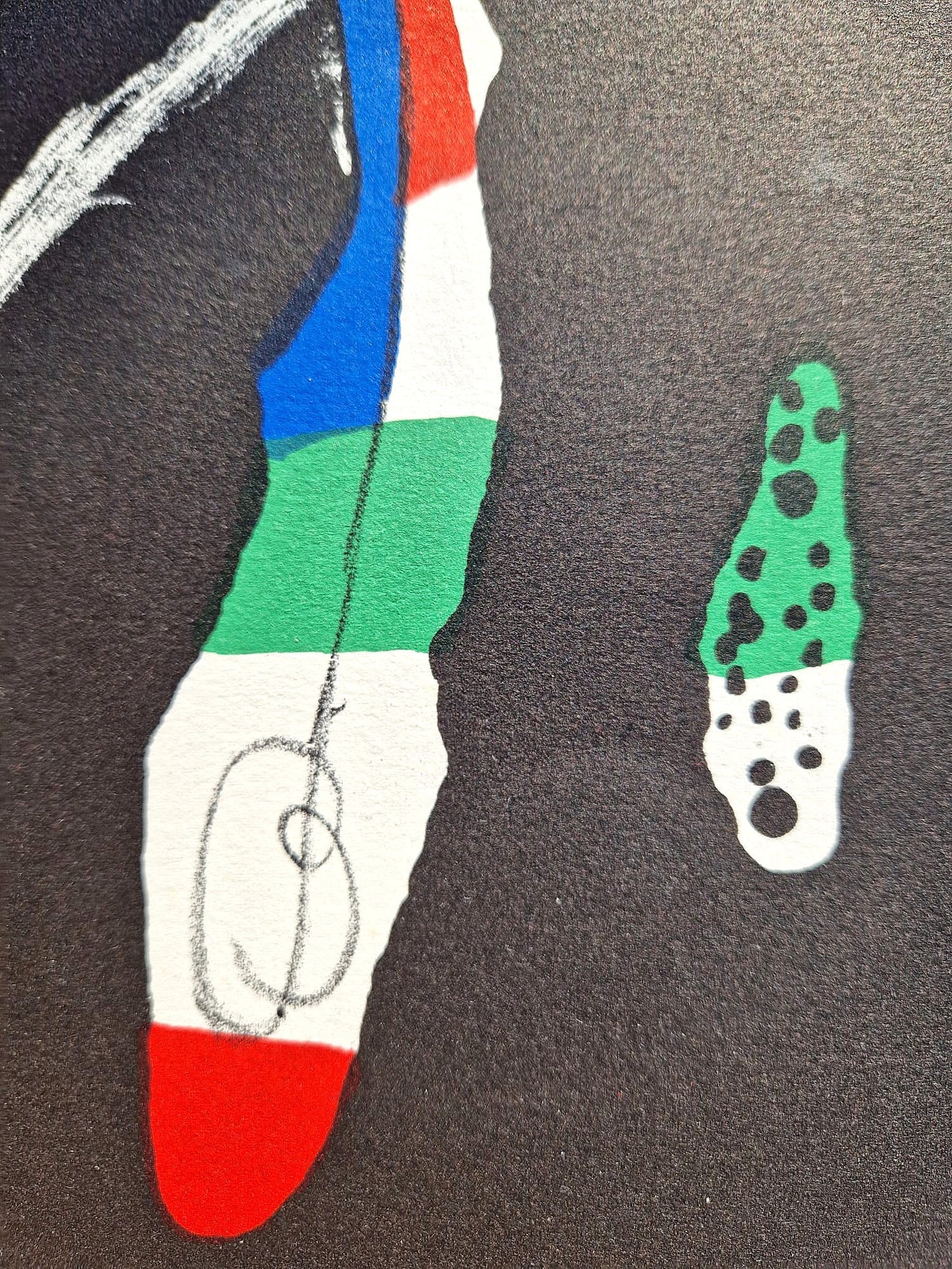 JOAN MIRO- Hommage à la Rue Blomet (DISCOUNT!) (Unframed) Lithograph