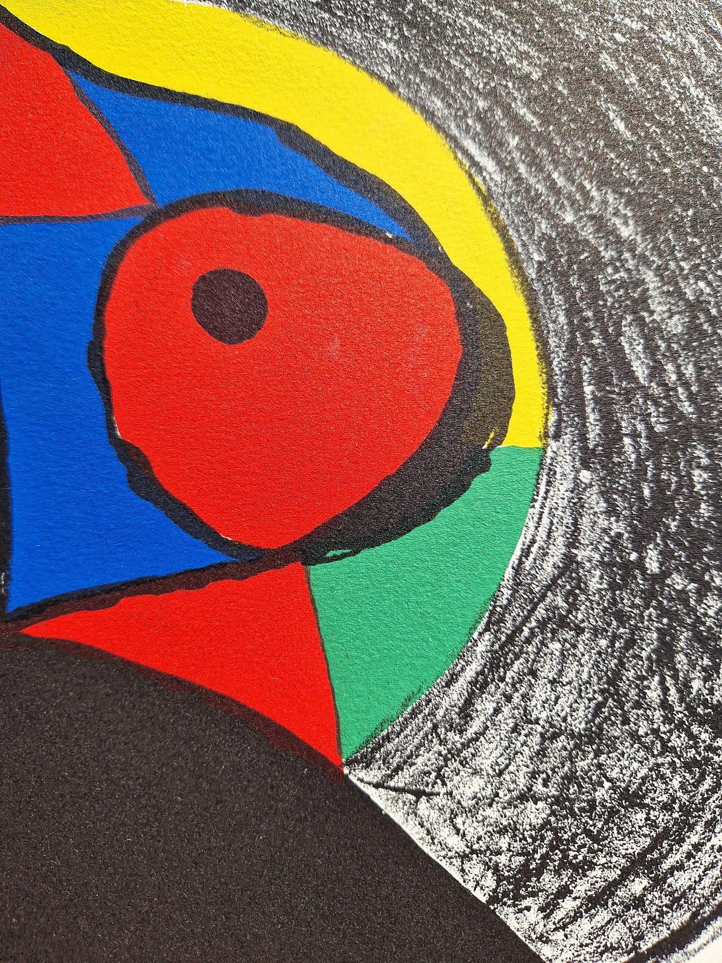 JOAN MIRO- Hommage à la Rue Blomet (DISCOUNT!) (Unframed) Lithograph