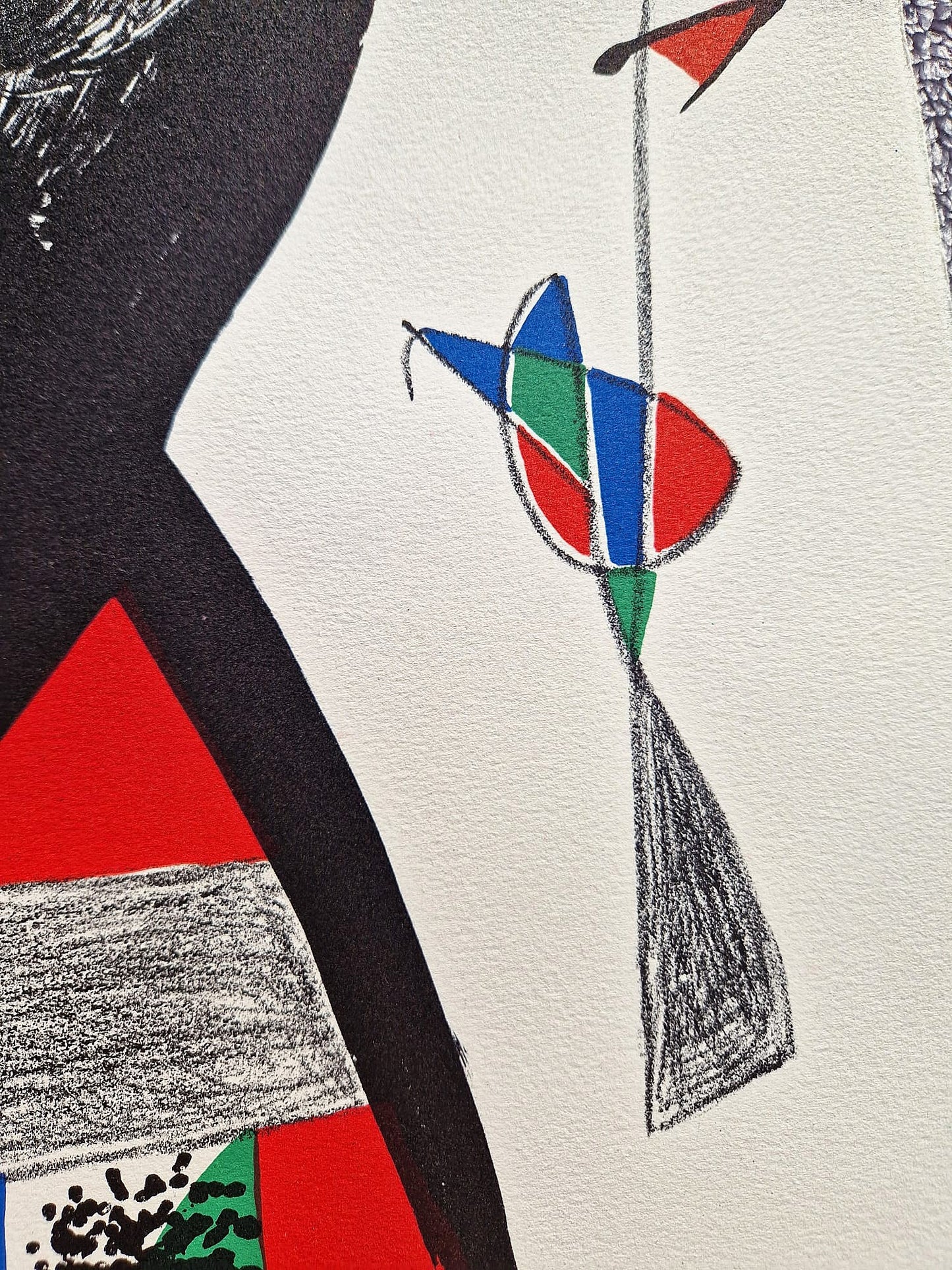 JOAN MIRO- Hommage à la Rue Blomet (DISCOUNT!) (Unframed) Lithograph