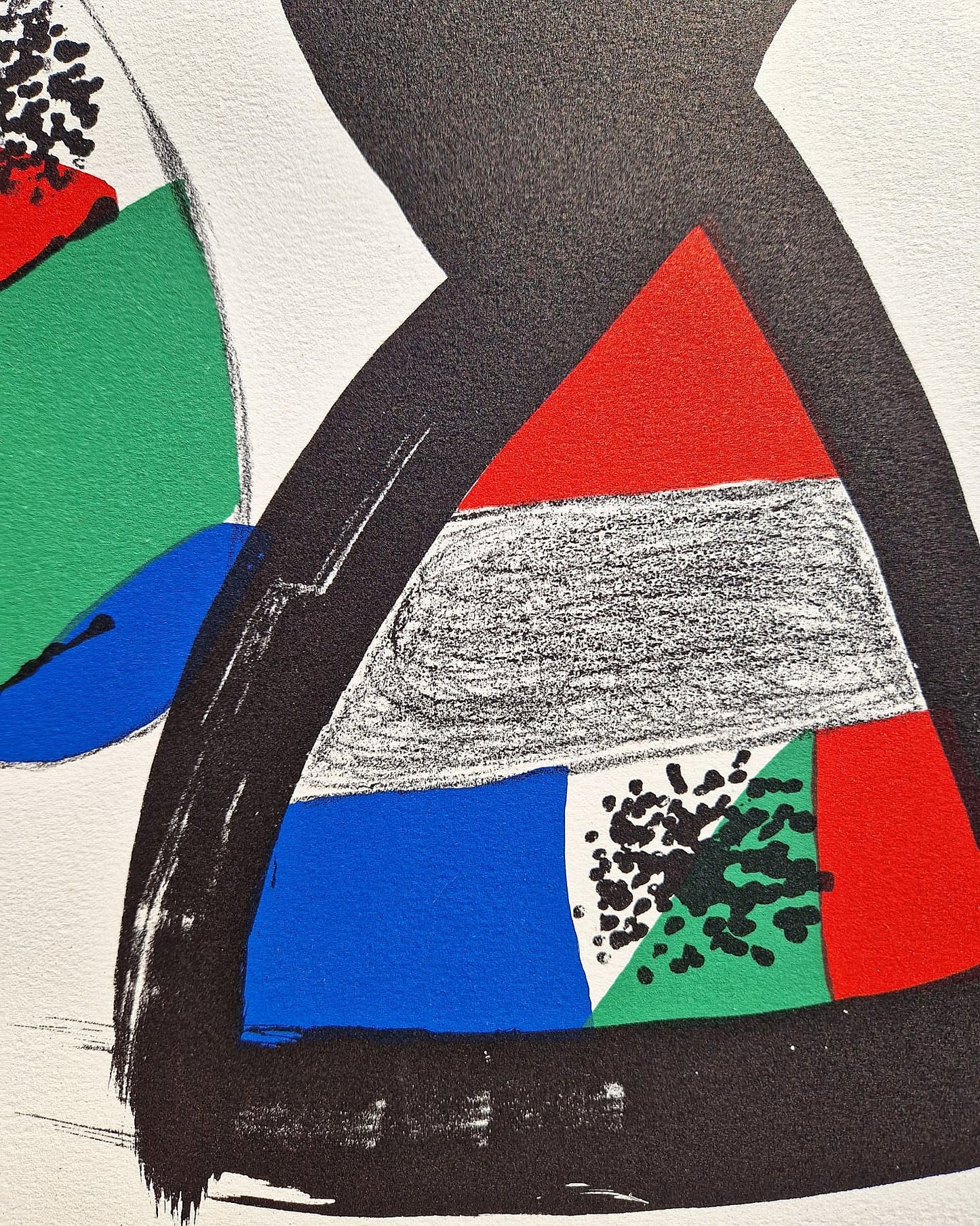 JOAN MIRO- Hommage à la Rue Blomet (DISCOUNT!) (Unframed) Lithograph