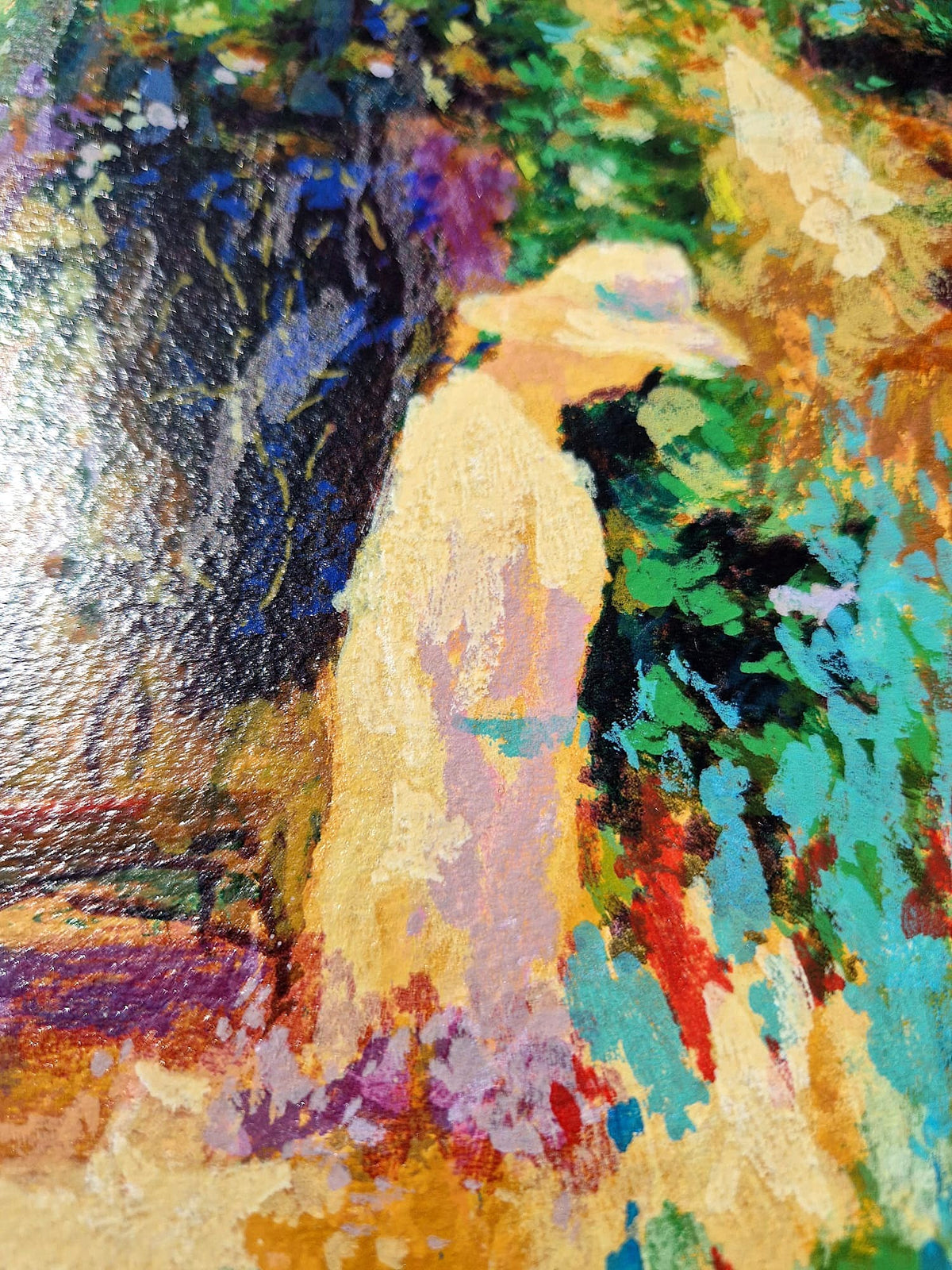 RITA DUFFY – Giverny Hommage (bez rámu), litografia