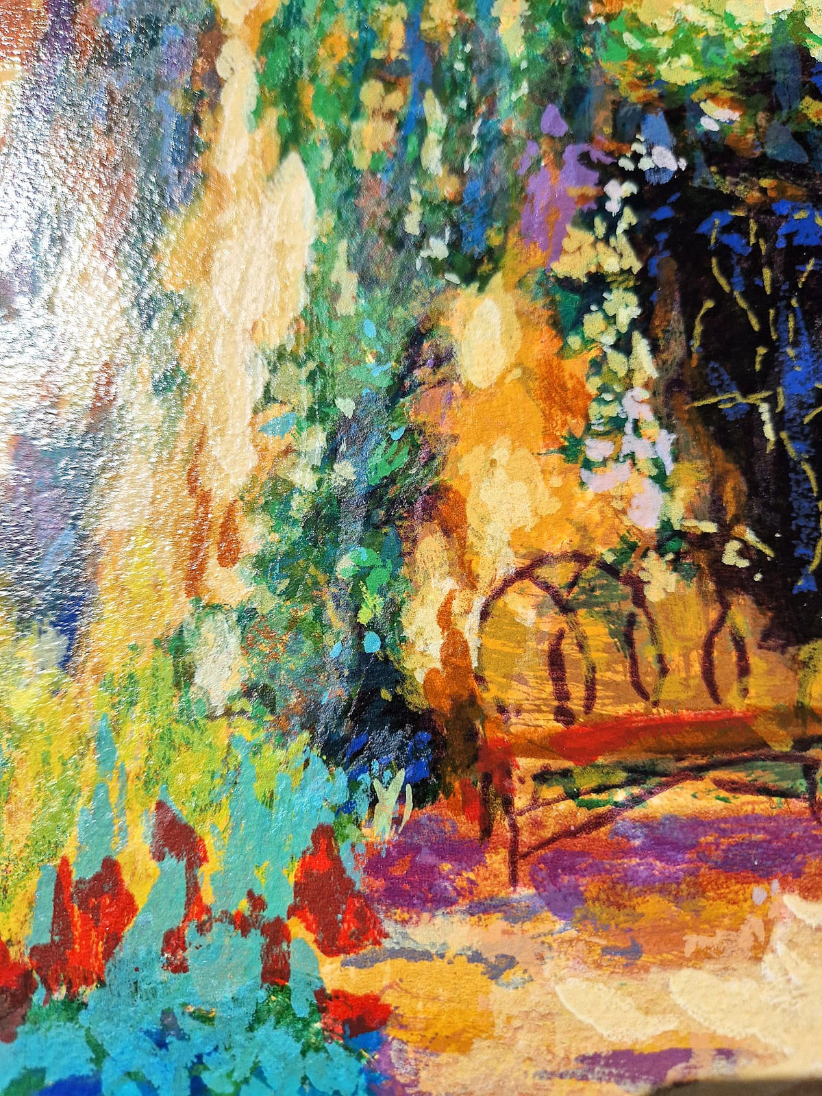 RITA DUFFY – Giverny Hommage (bez rámu), litografia
