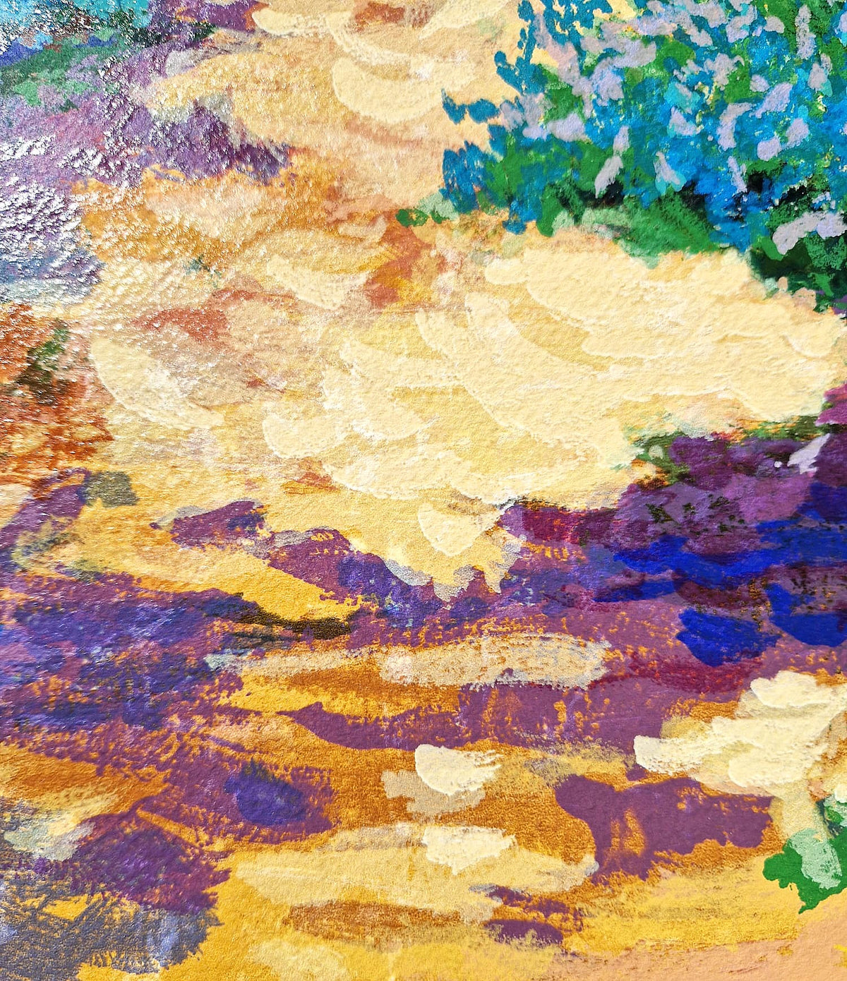 RITA DUFFY – Giverny Hommage (bez rámu), litografia