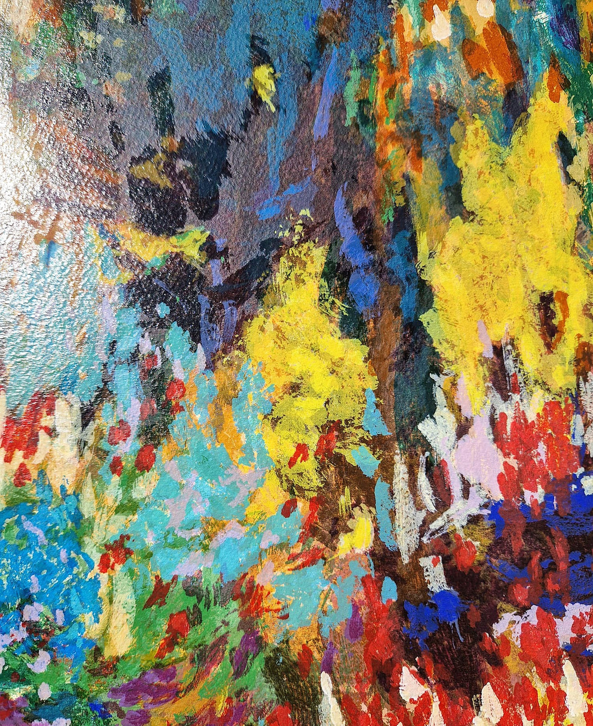 RITA DUFFY – Giverny Hommage (bez rámu), litografia