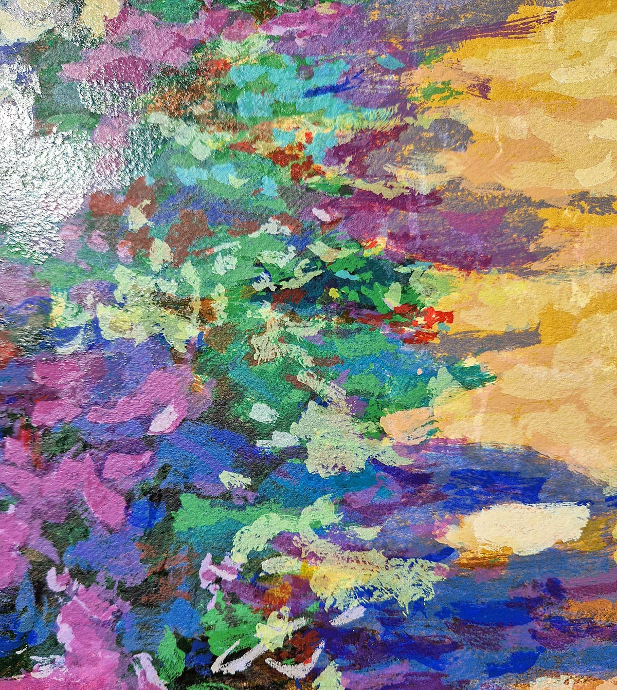 RITA DUFFY – Giverny Hommage (bez rámu), litografia