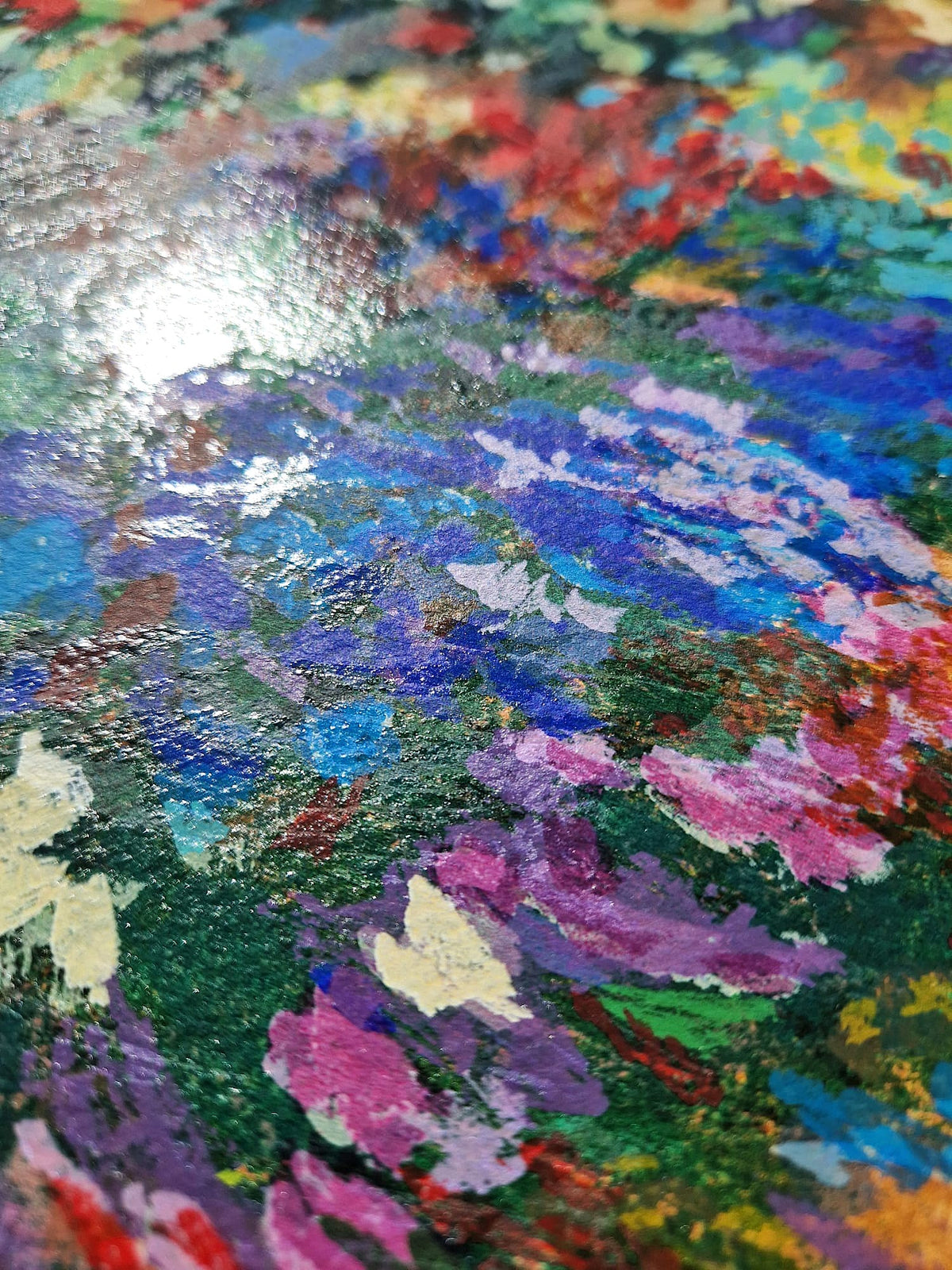 RITA DUFFY – Giverny Hommage (bez rámu), litografia