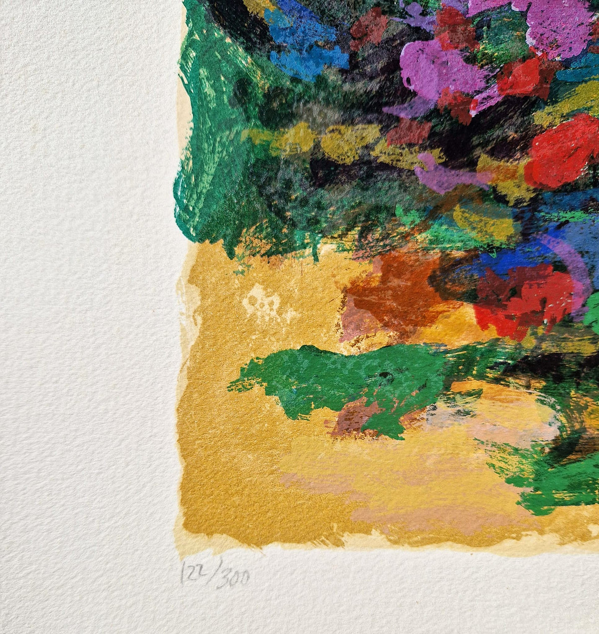 RITA DUFFY – Giverny Hommage (bez rámu), litografia