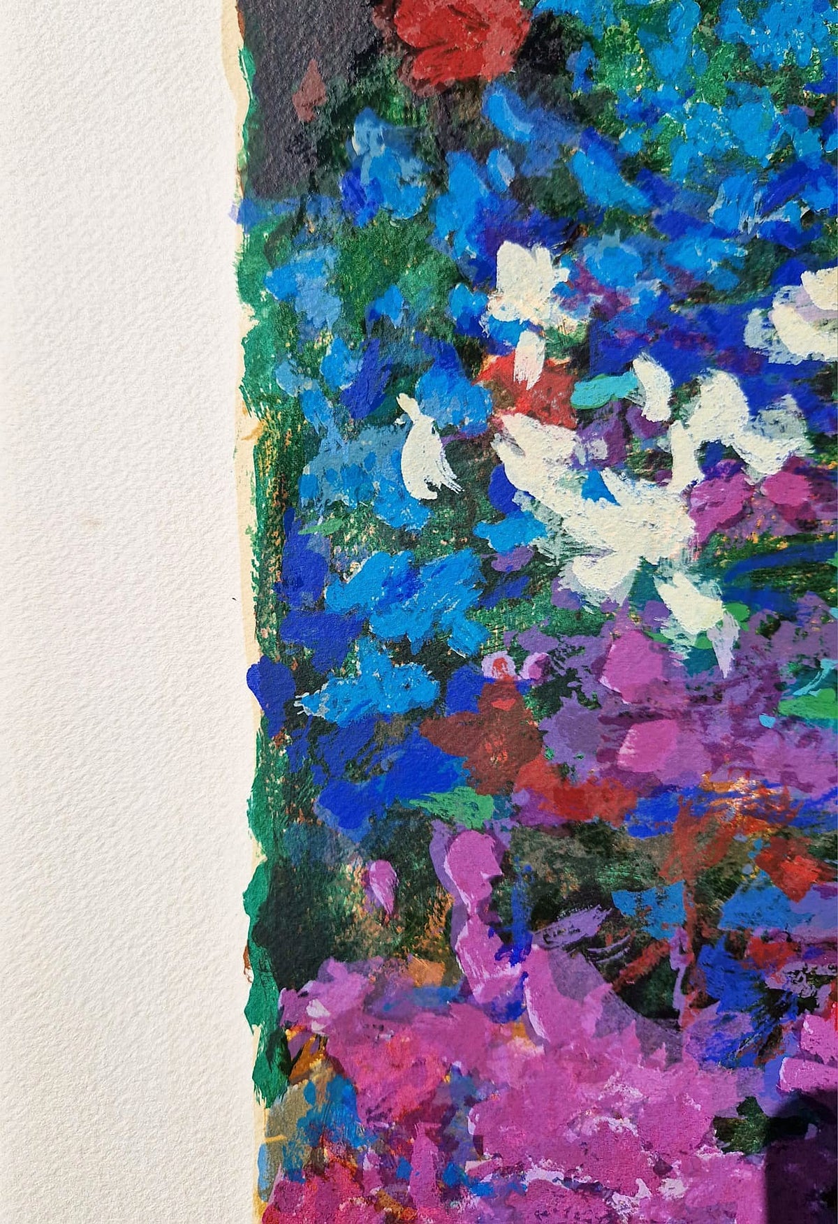 RITA DUFFY – Giverny Hommage (bez rámu), litografia