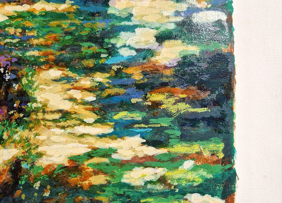RITA DUFFY – Giverny Hommage (bez rámu), litografia