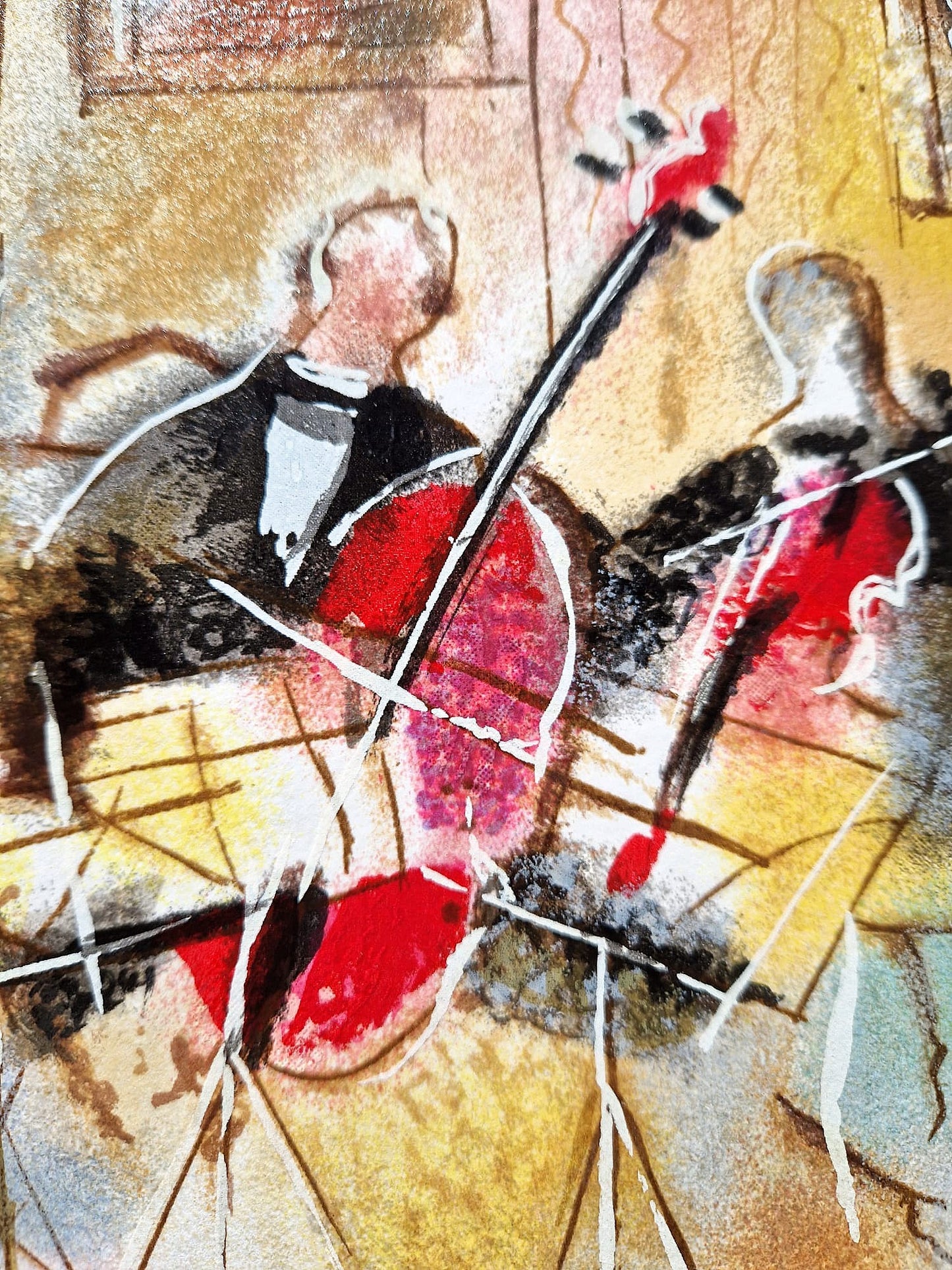 MICHAEL ROZENVAIN - Parisian Quintet (Unframed) Serigraph