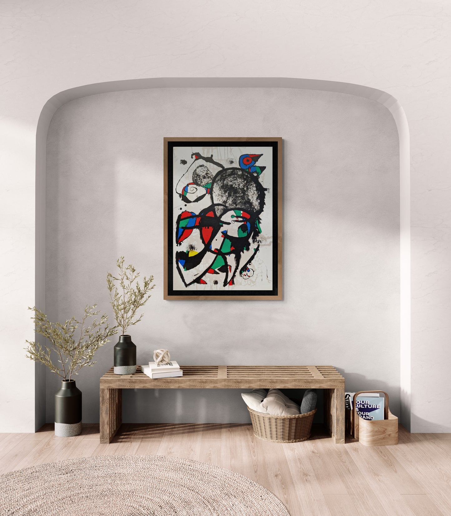 JOAN MIRO - Vtáky (ZĽAVA!) (Nerámovaná) Litografia