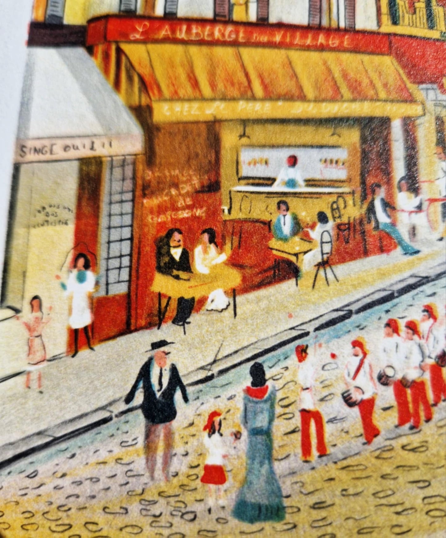 DAN GANDRE – U gaskonského kadeta - Montmartre (Bez rámu), Litografia