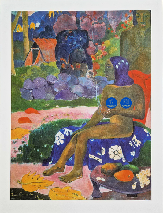 PAUL GAUGUIN - Vairaumati Tei Oa (Unframed),Granolithograph