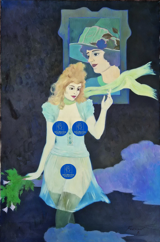 MARK FURMAN - The Reflection of a Dream  (UNIQUE - Oil painting)