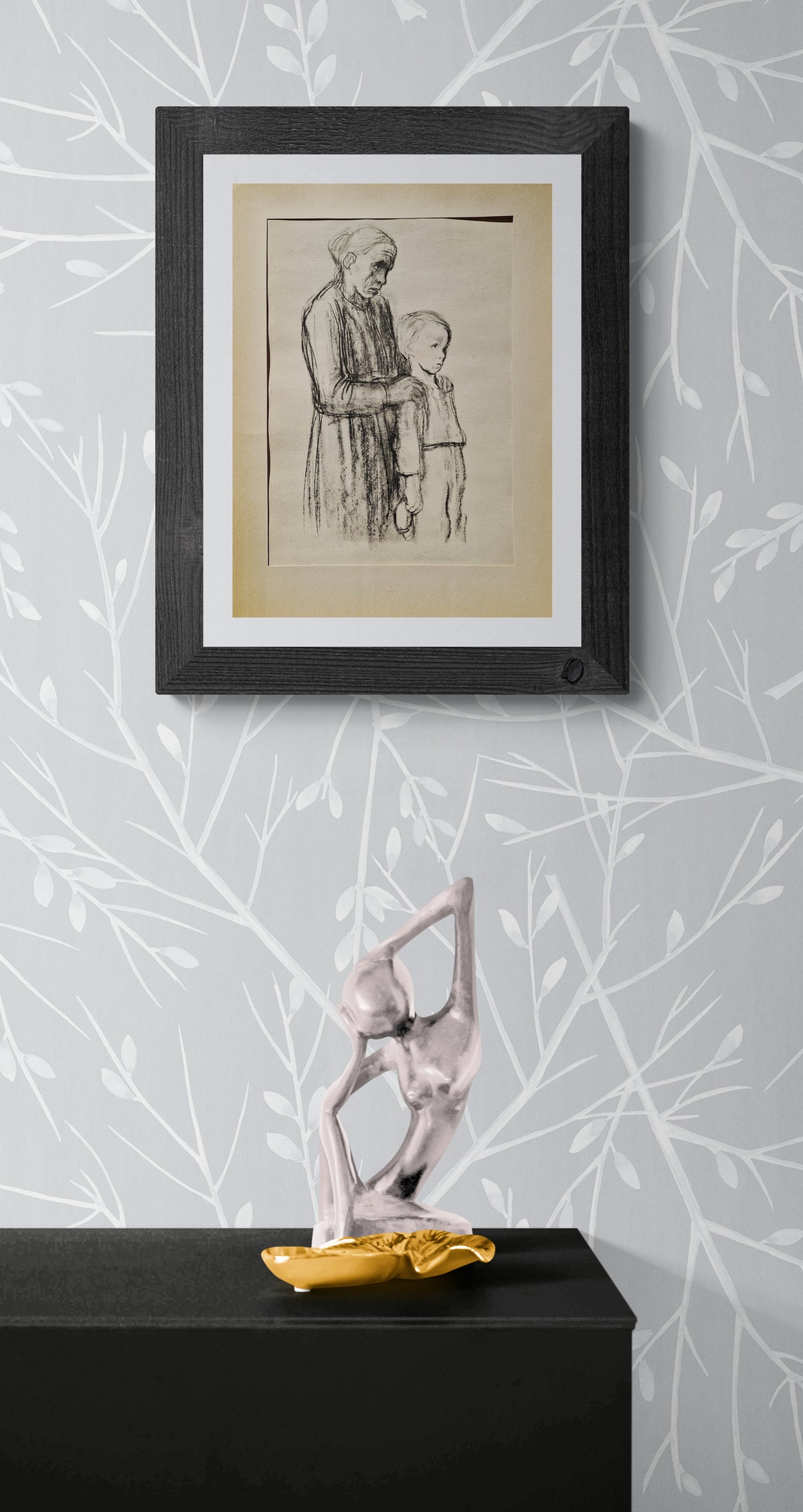 Käthe Kollwitz - Mother with boy (Unframed), High-Quality Collotype Print