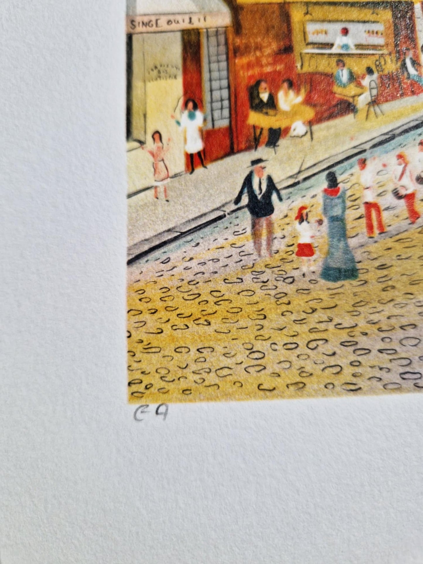 DAN GANDRE – U gaskonského kadeta - Montmartre (Bez rámu), Litografia