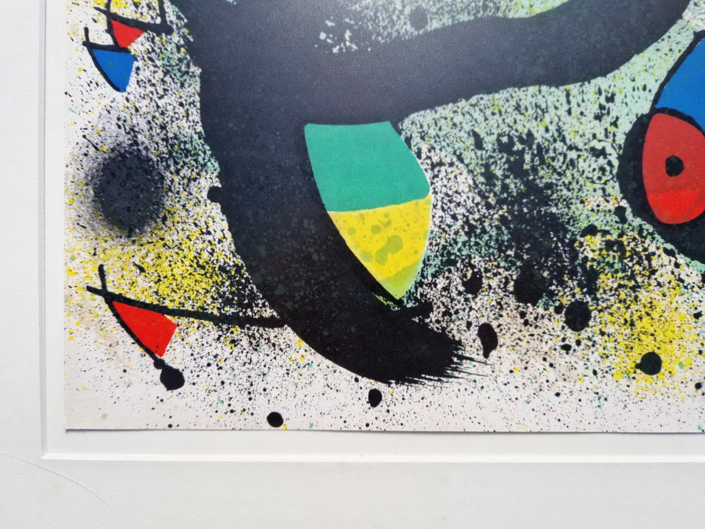 JOAN MIRO - Ceramique 1 (1974) (Rámovaná) Litografia