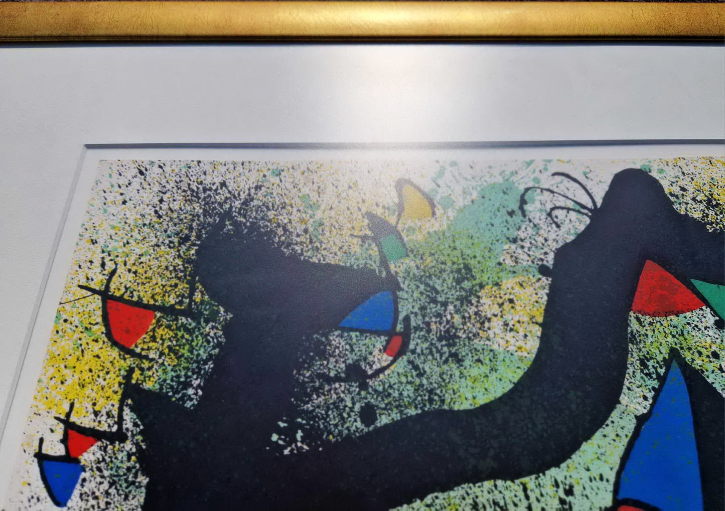 JOAN MIRO - Ceramique 1 (1974) (Rámovaná) Litografia