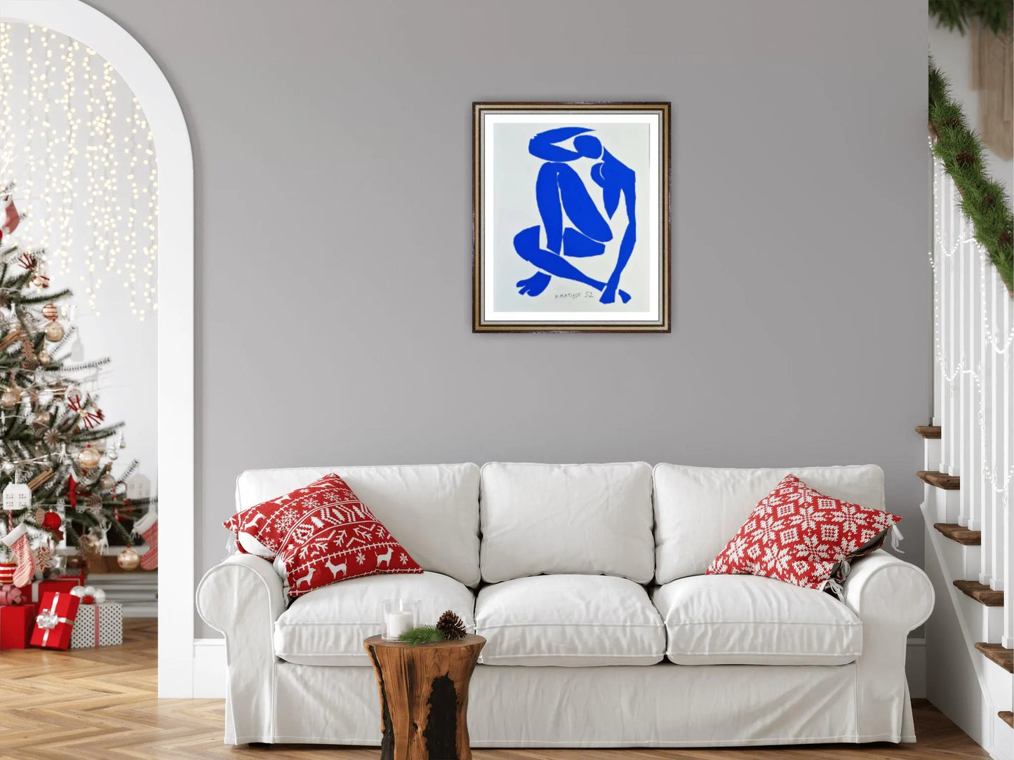 Henri Matisse - Blue Nude IV (Unframed) Serigraphy