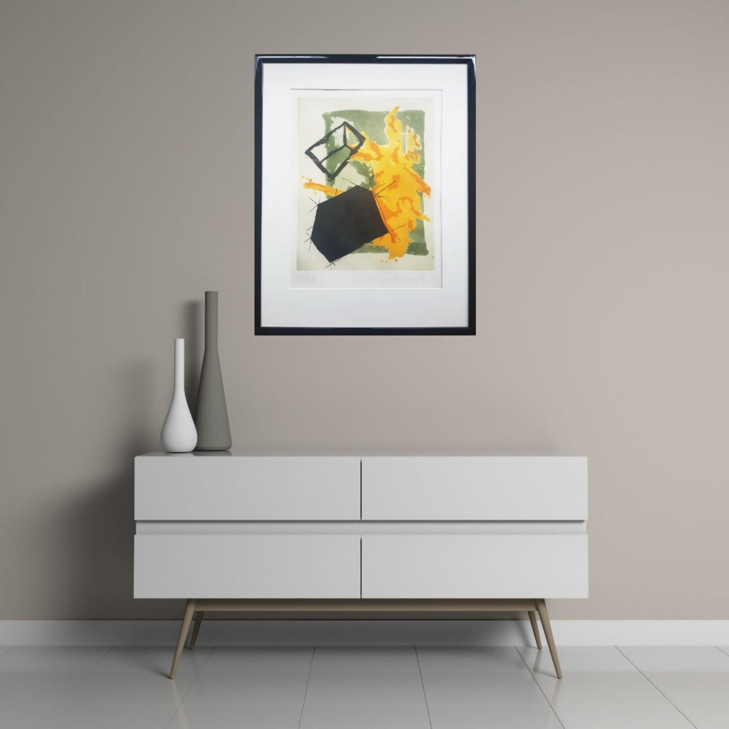 ALBERT MERZ - Solar Monolith (Unframed) Engraving