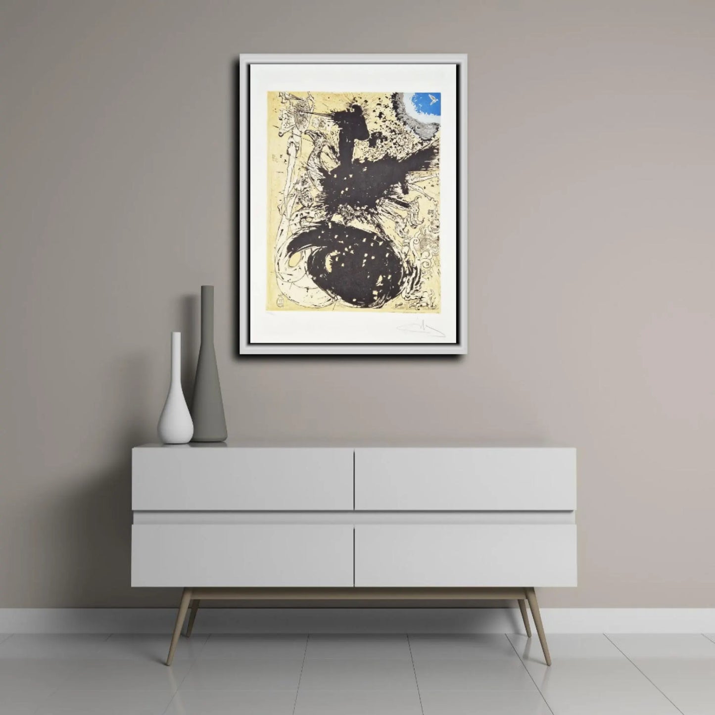 Salvador Dali - Chimera of Chimeras (Lithograph - signed by Dali)