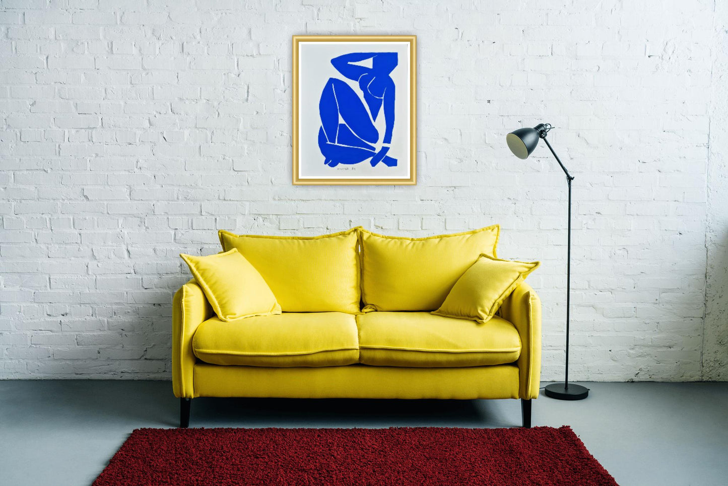 Henri Matisse - Blue Nude III (Unframed) Serigraphy