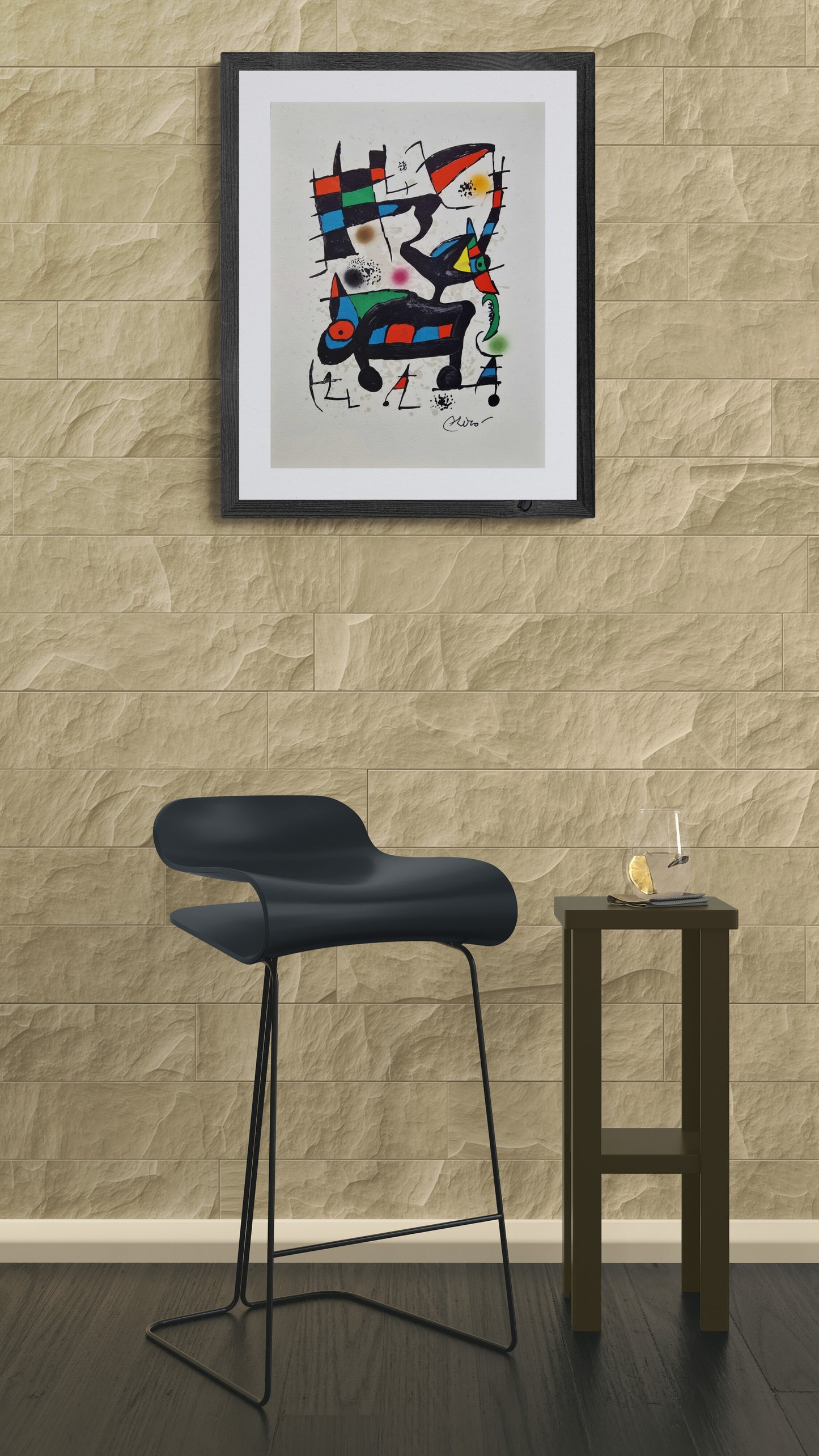 JOAN MIRO - Oda a Joan Miró (1973) (bez rámu) litografia
